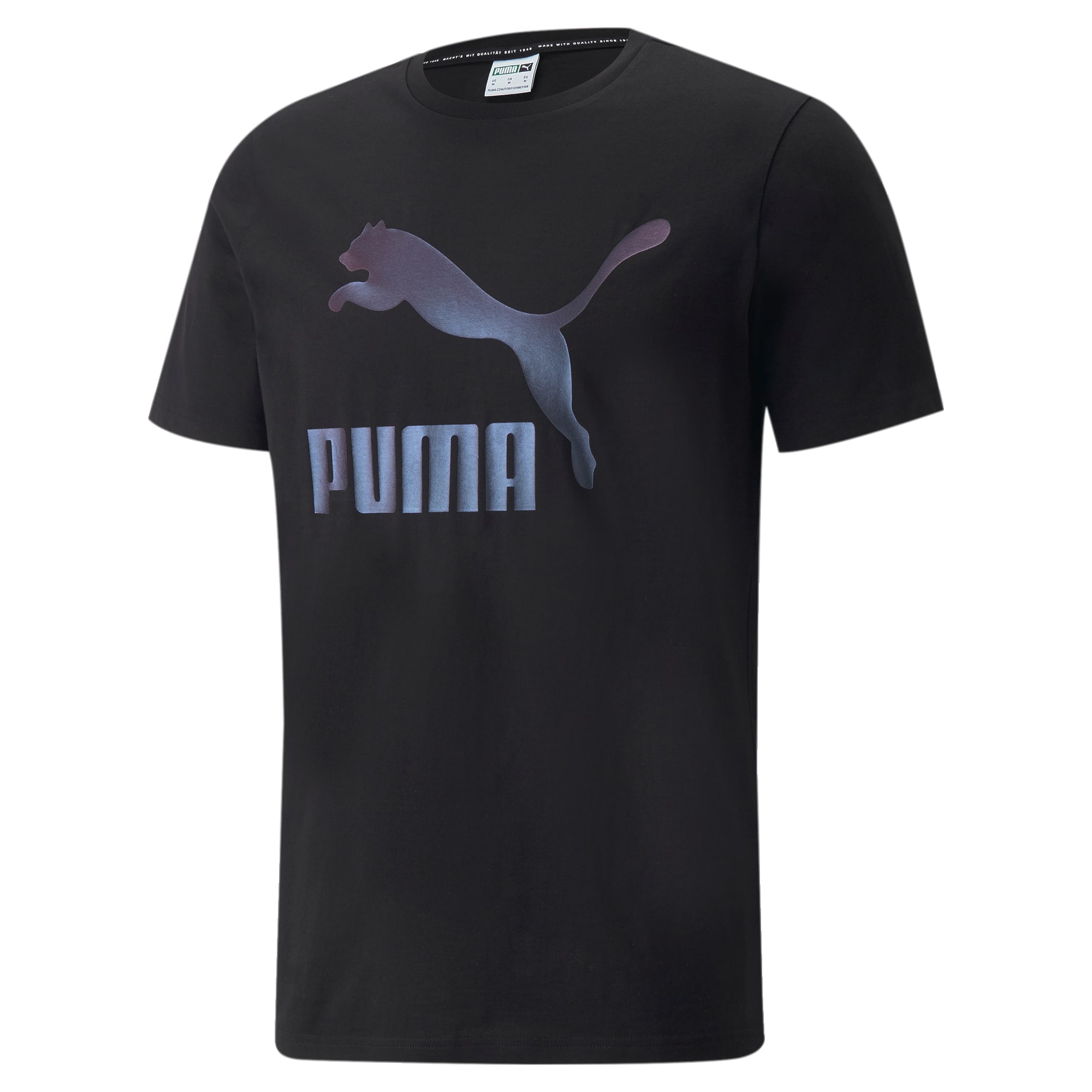 Puma Classics Logo Metallic Short-Sleeve Erkek Tişört