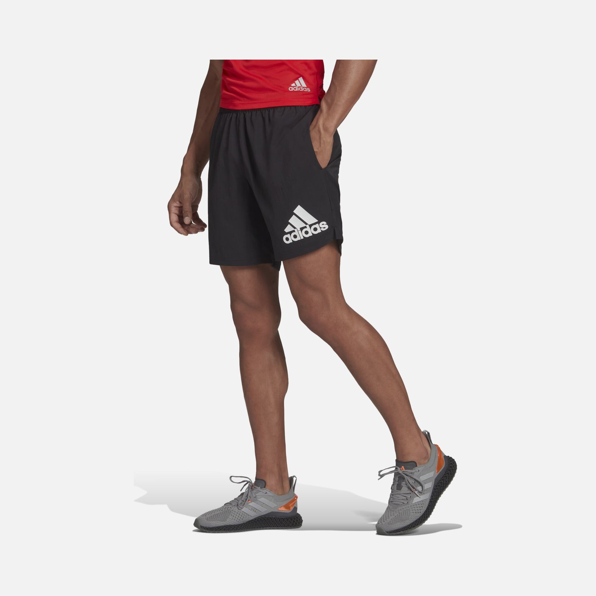 adidas Run AEROREADY Running Logo Erkek Şort