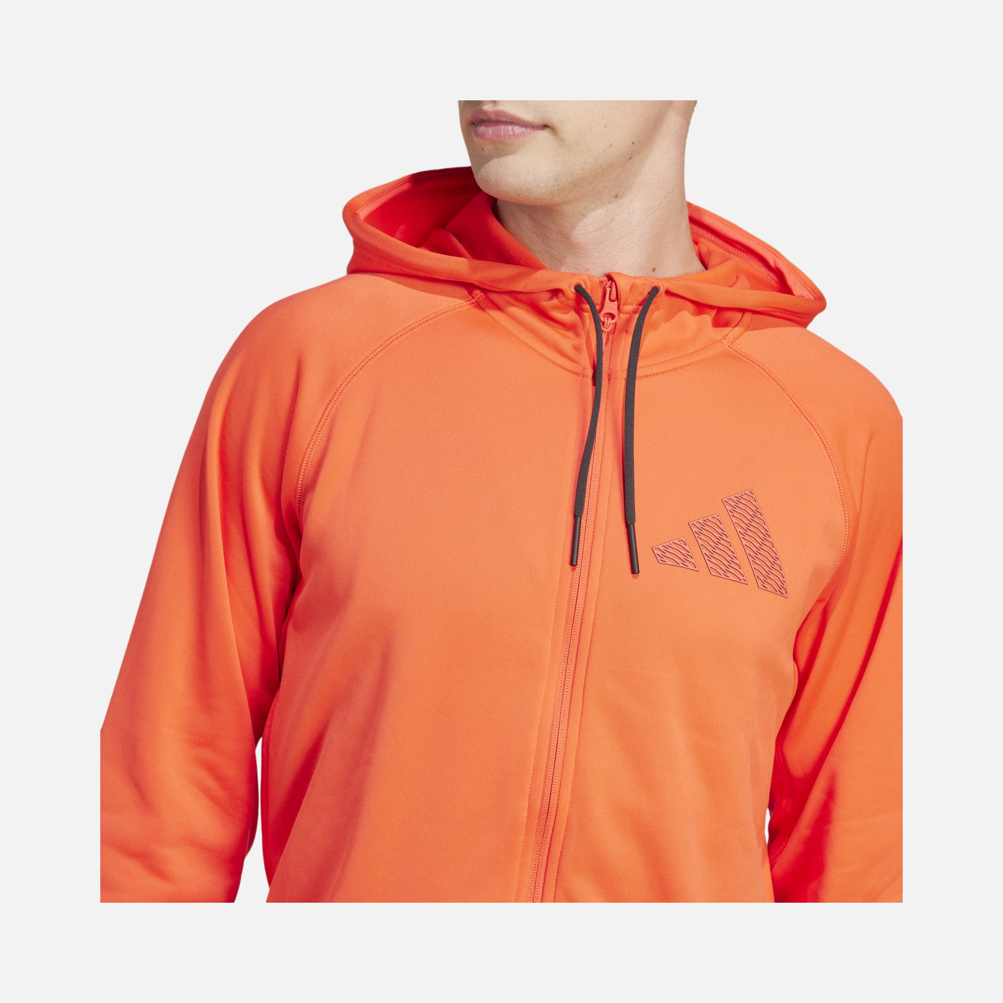 adidas AEROREADY Game & Go Versatile Full-Zip Hoodie Erkek Sweatshirt