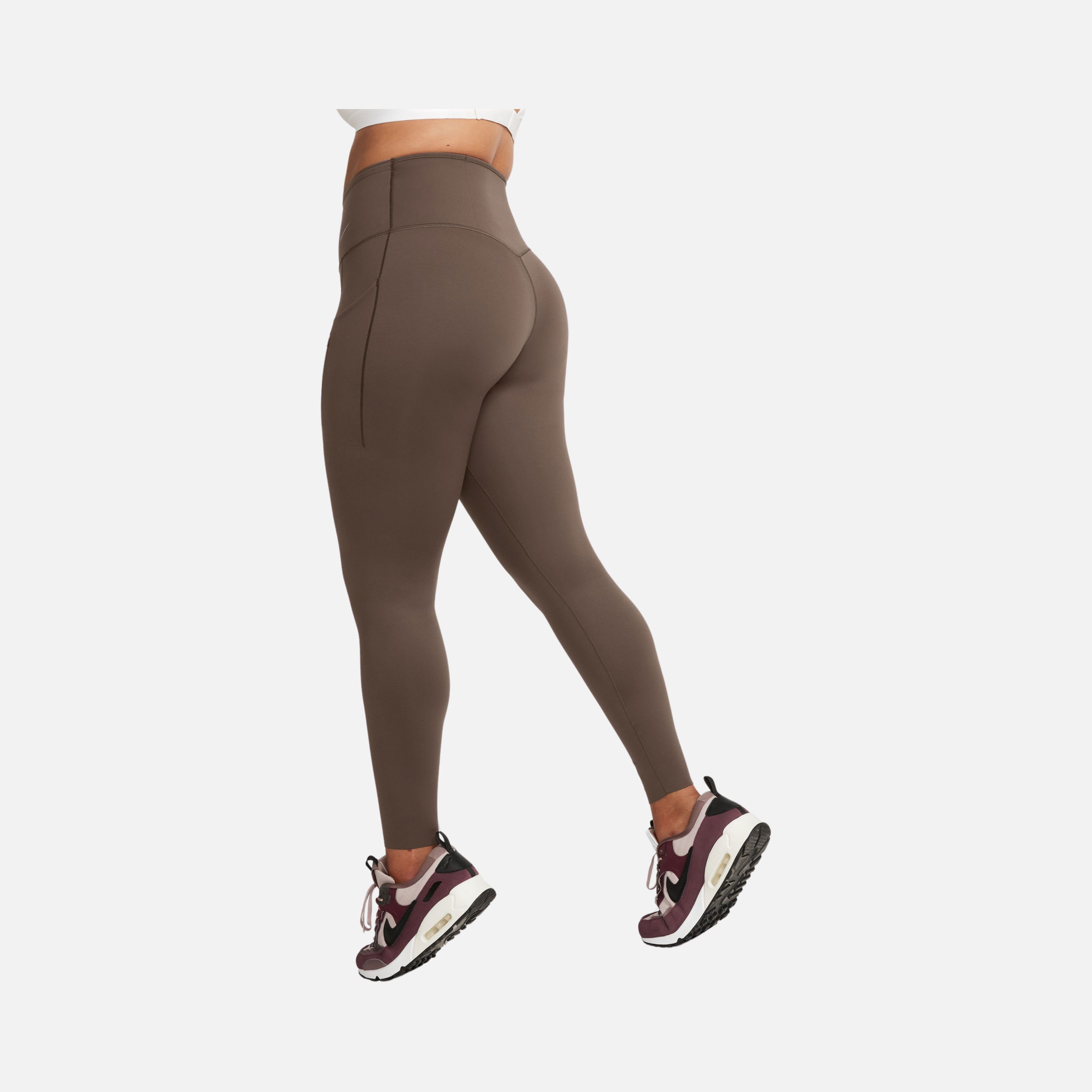 Nike Go Firm-Support High-Waisted With Pockets Running Kadın Tayt