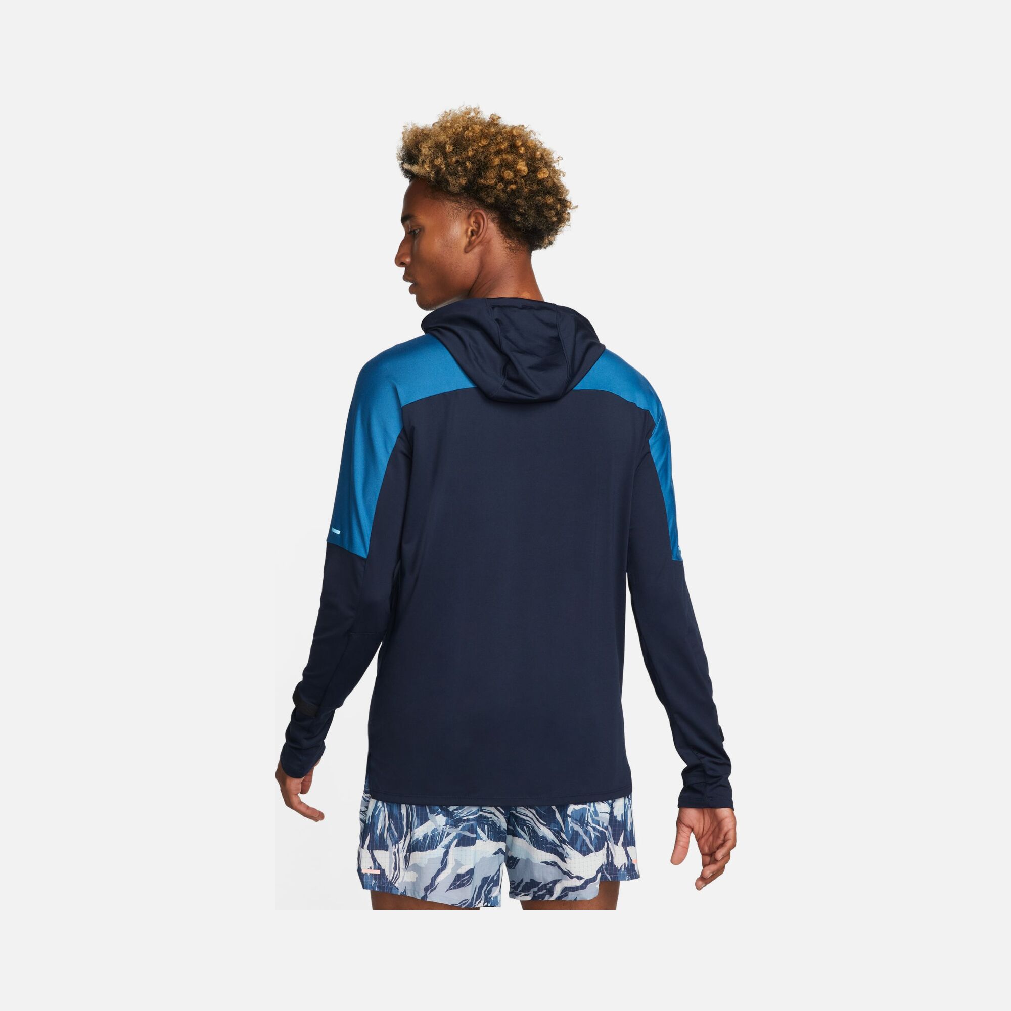 Nike Dri-Fit Trail Running Hoodie Long-Sleeve Erkek Tişört