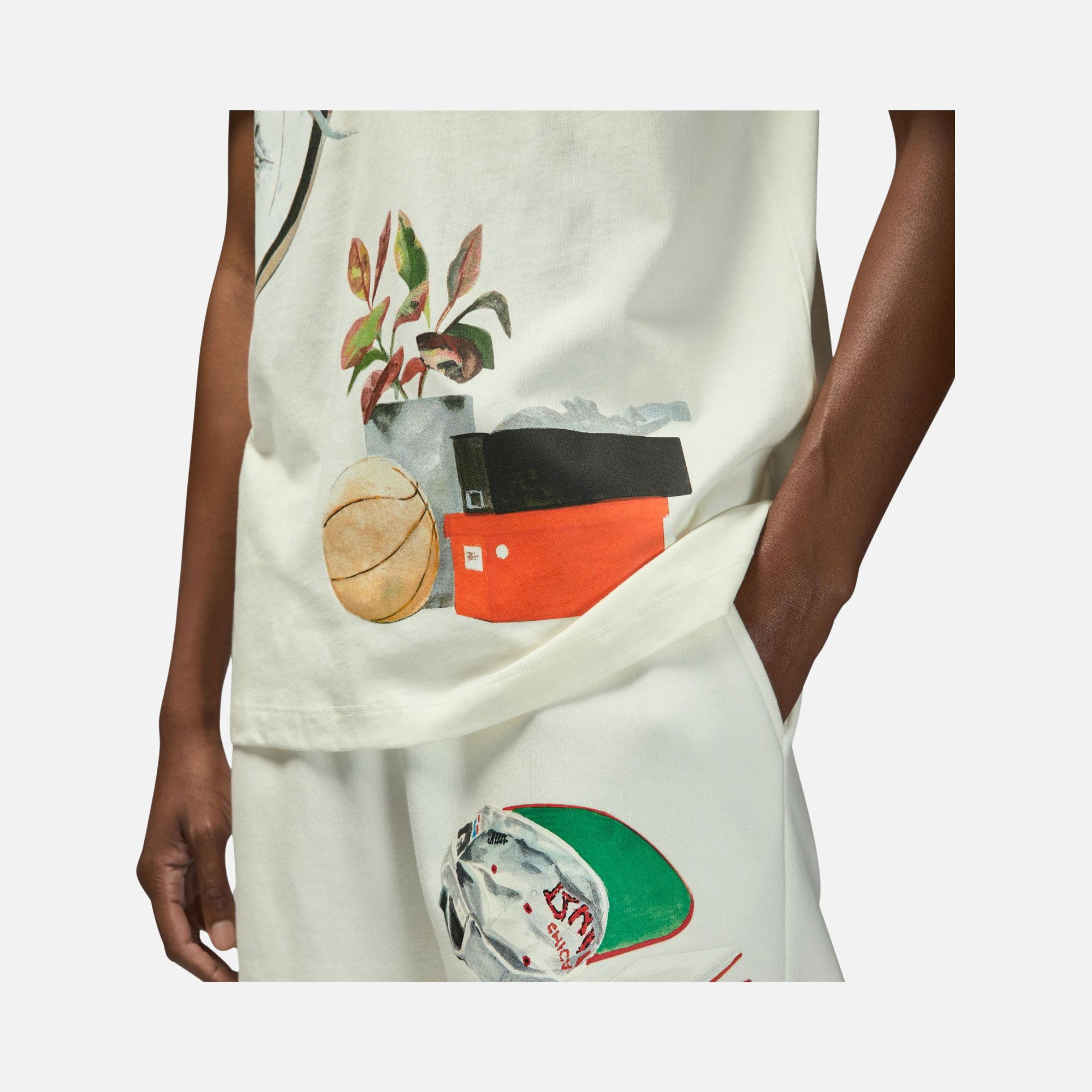 Nike Jordan Flight Artist Graphics Short-Sleeve Erkek Tişört