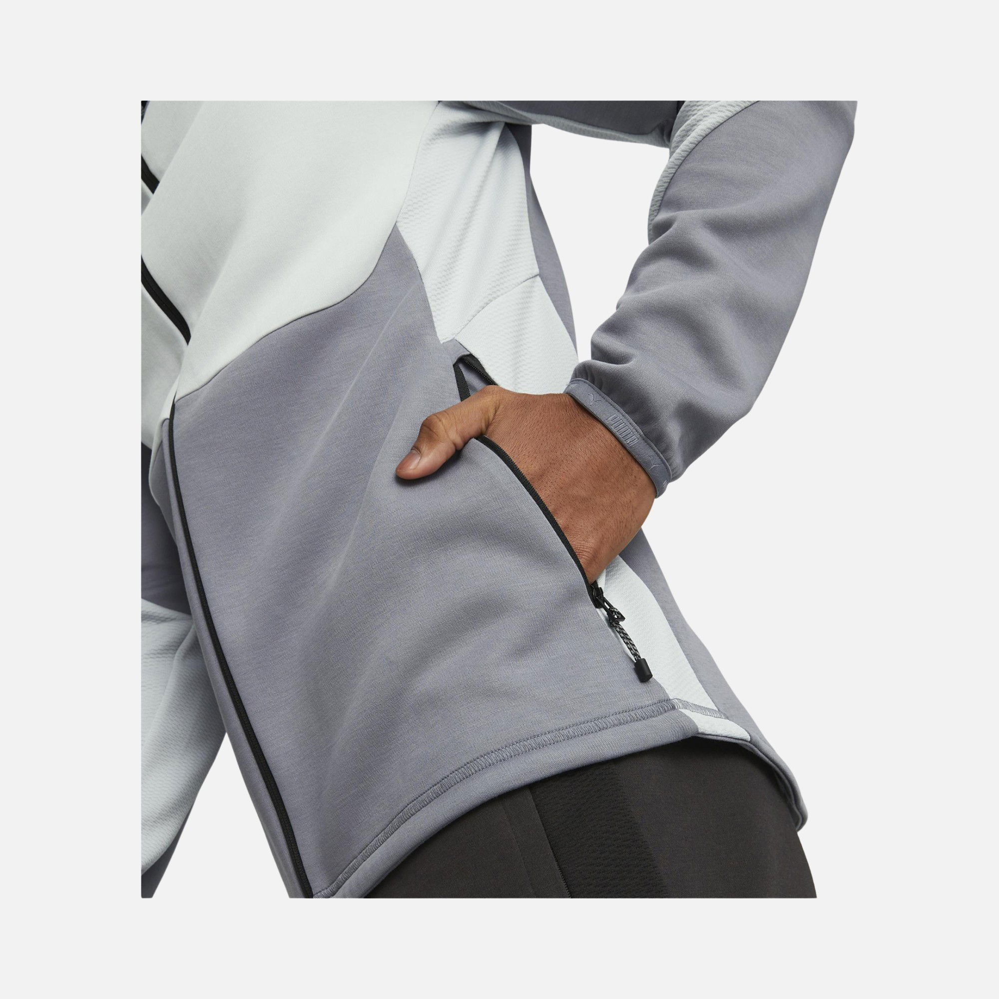 Puma Sportswear Evostripe SS23 Full-Zip Hoodie Erkek Sweatshirt