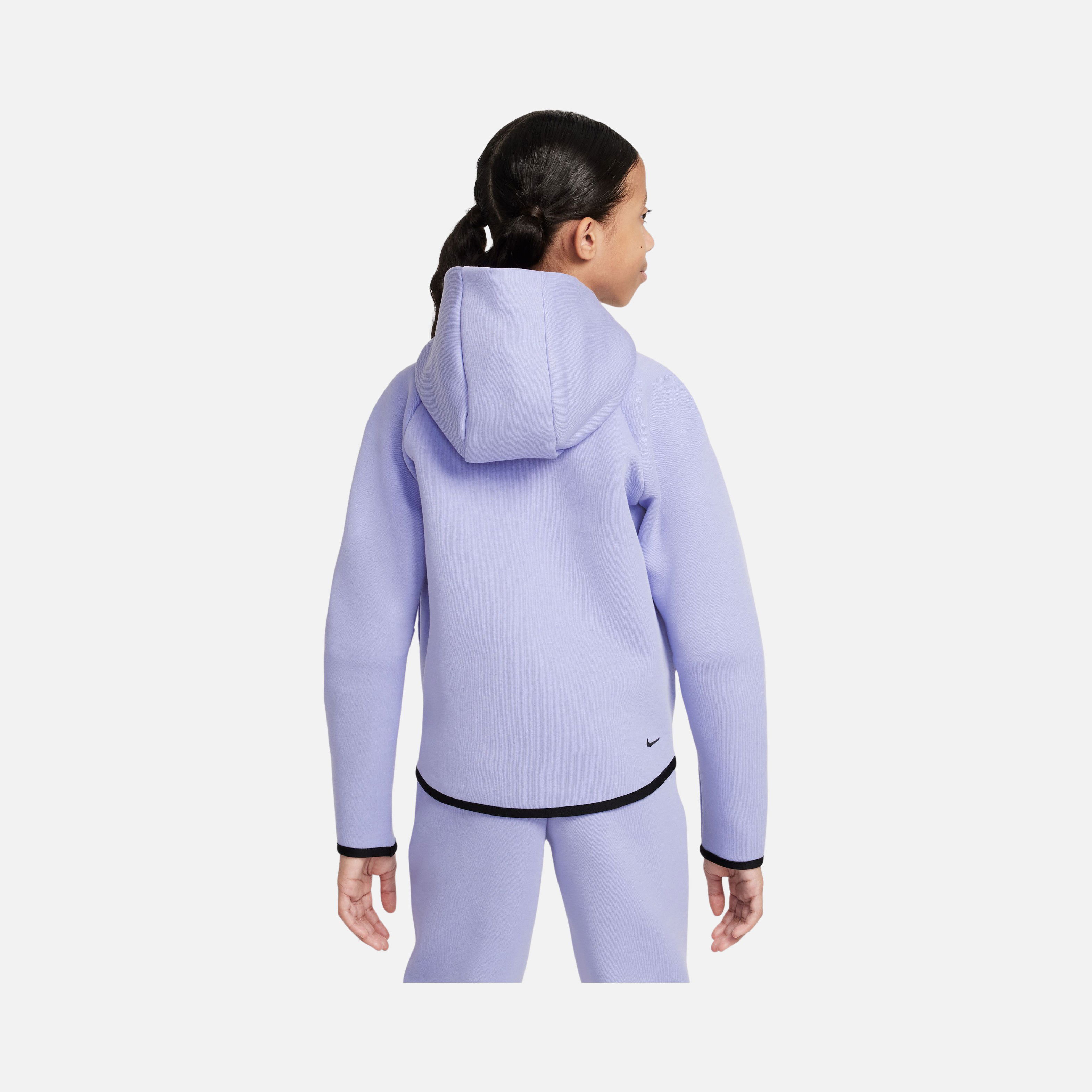 Nike Sportswear Tech Fleece SS25 Full-Zip Hoodie (Girls') Çocuk Sweatshirt