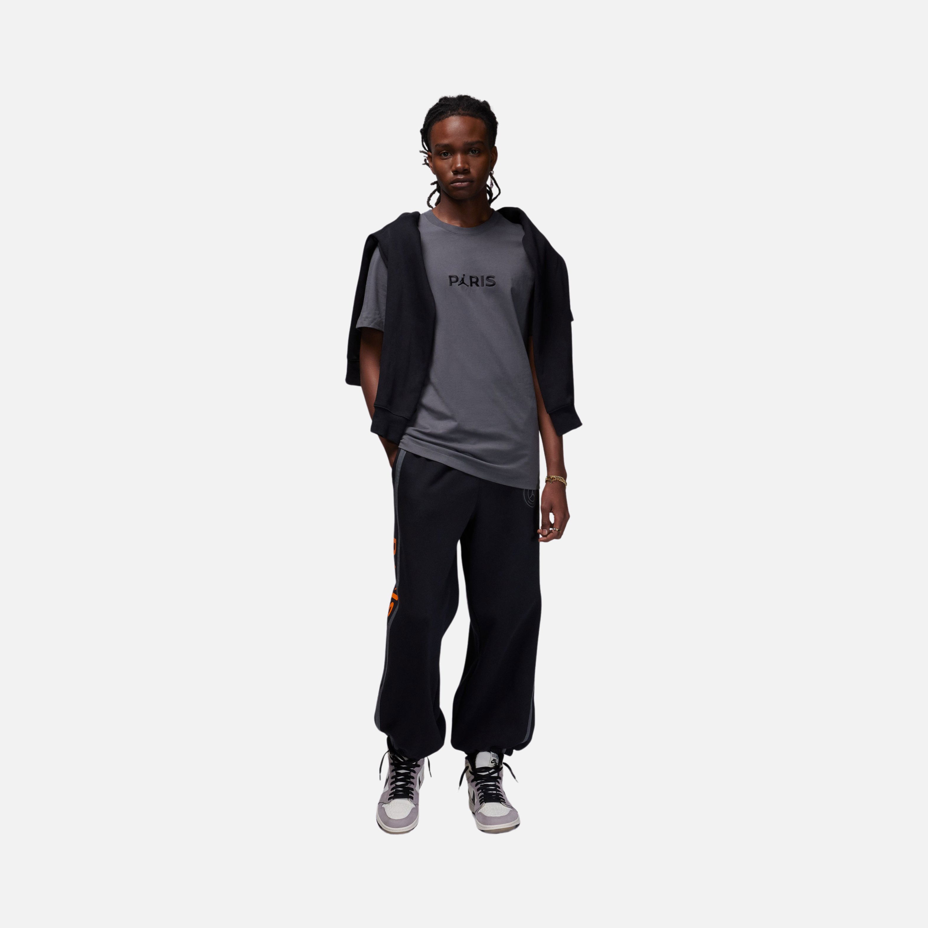 Nike Jordan Paris Saint-Germain Wordmark Graphic Short-Sleeve Erkek Tişört