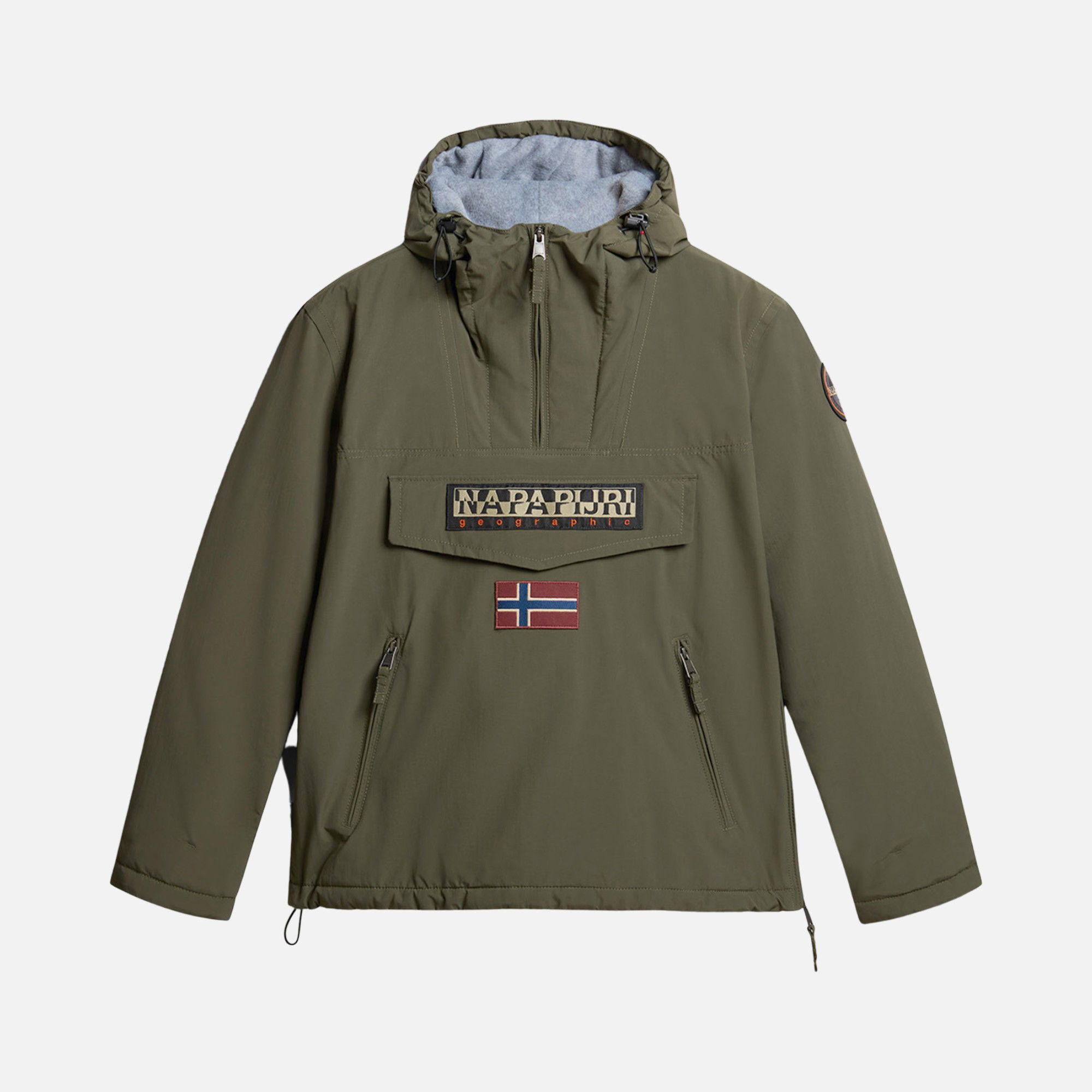 Napapijri Sportswear Rainforest Pocket Winter Half-Zip Hoodie Erkek Ceket