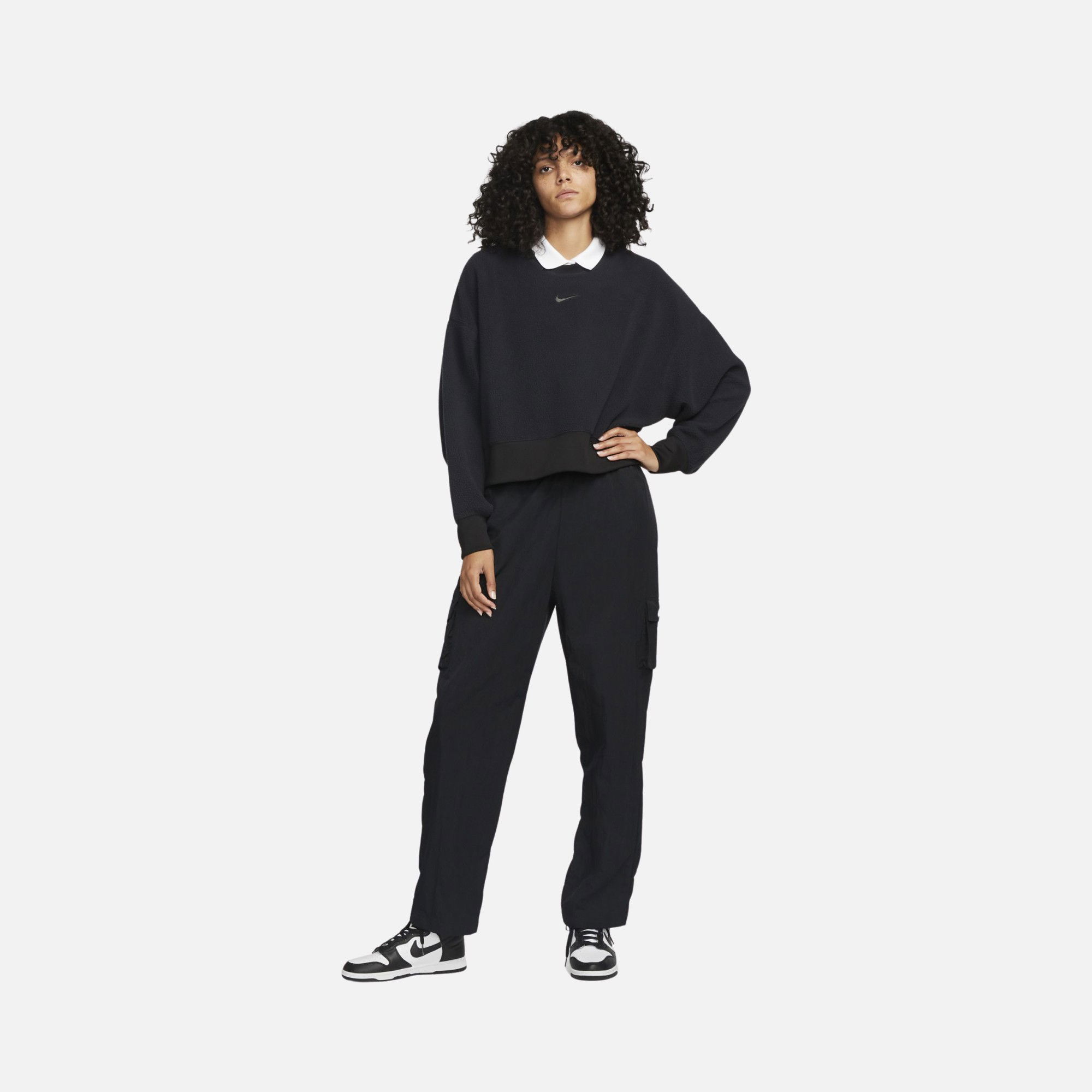 Nike Sportswear Plush Mod Cropped Crew-Neck Kadın Sweatshirt