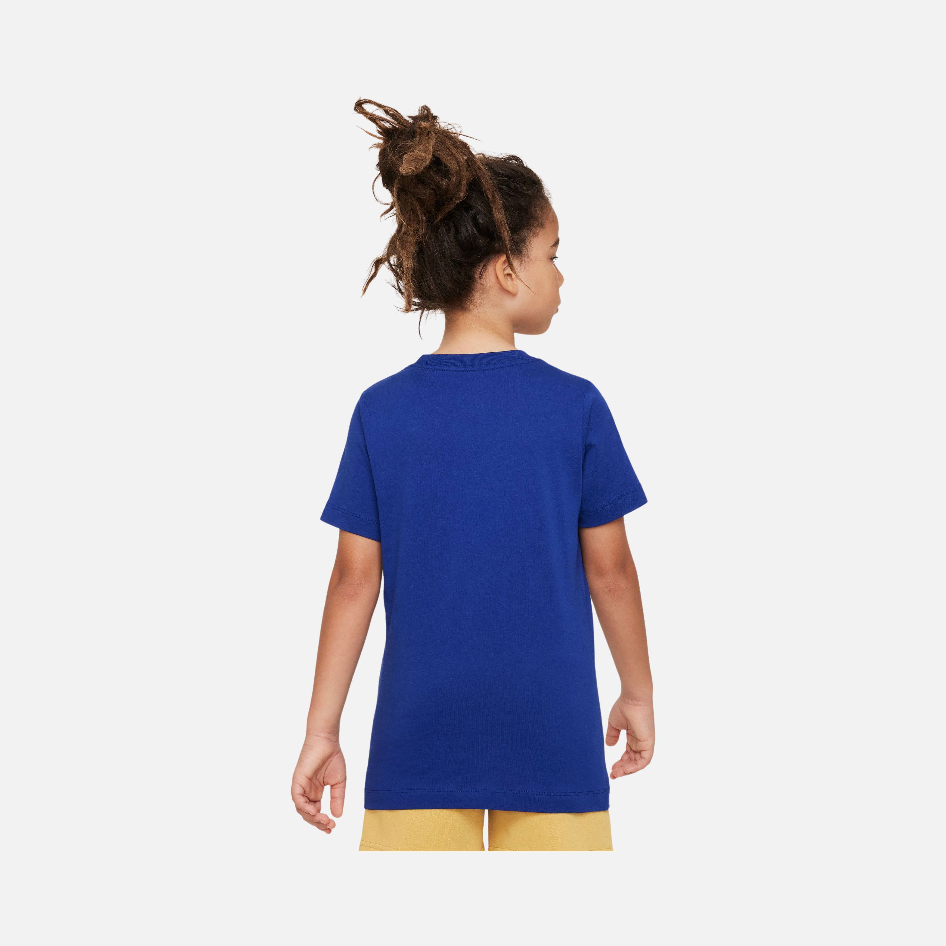 Nike FC Barcelona Seasonal Futura Graphic Short-Sleeve Çocuk Tişört