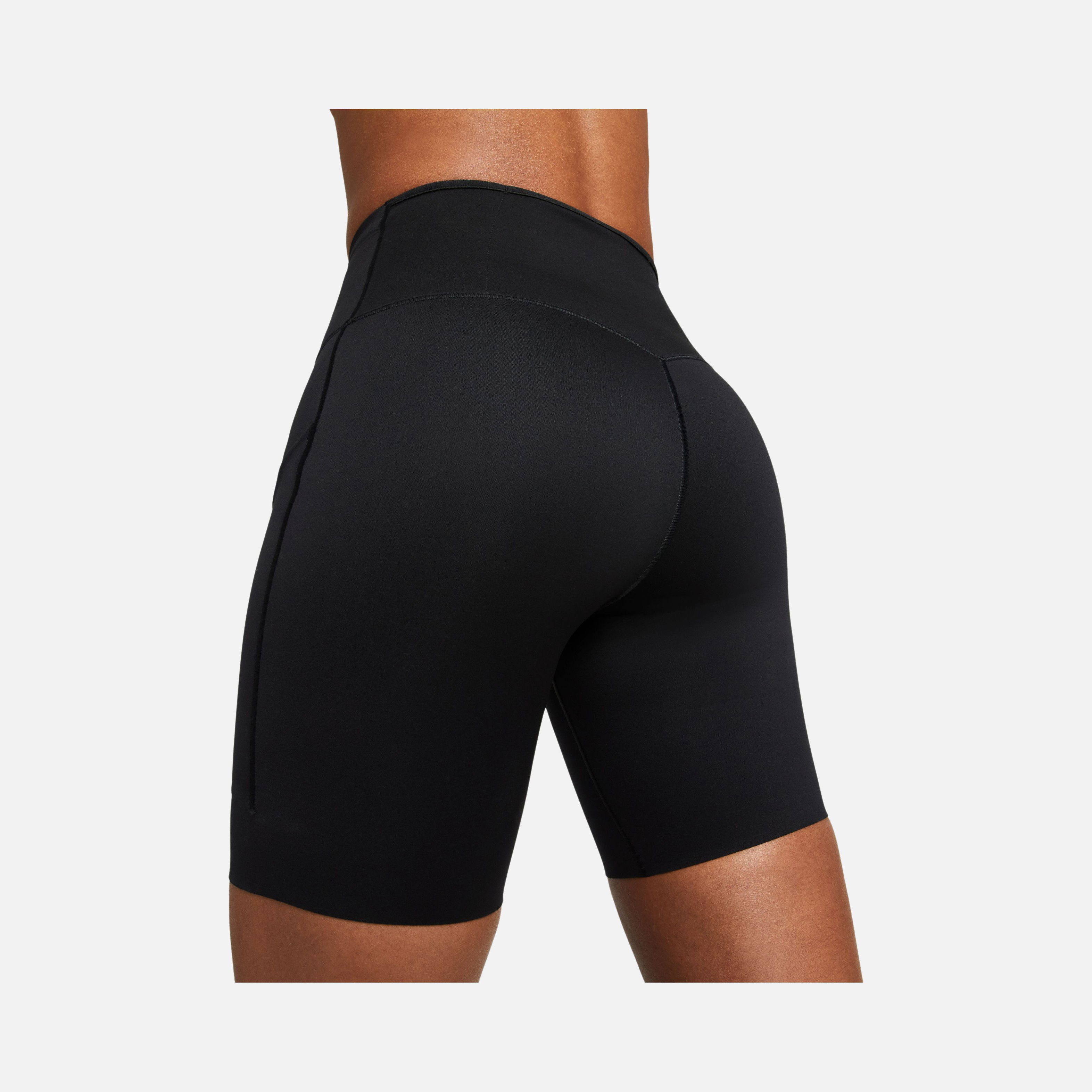 Nike Dri-Fit Go Firm-Support High-Waisted 20cm (approx.) Biker Training Kadın Şort
