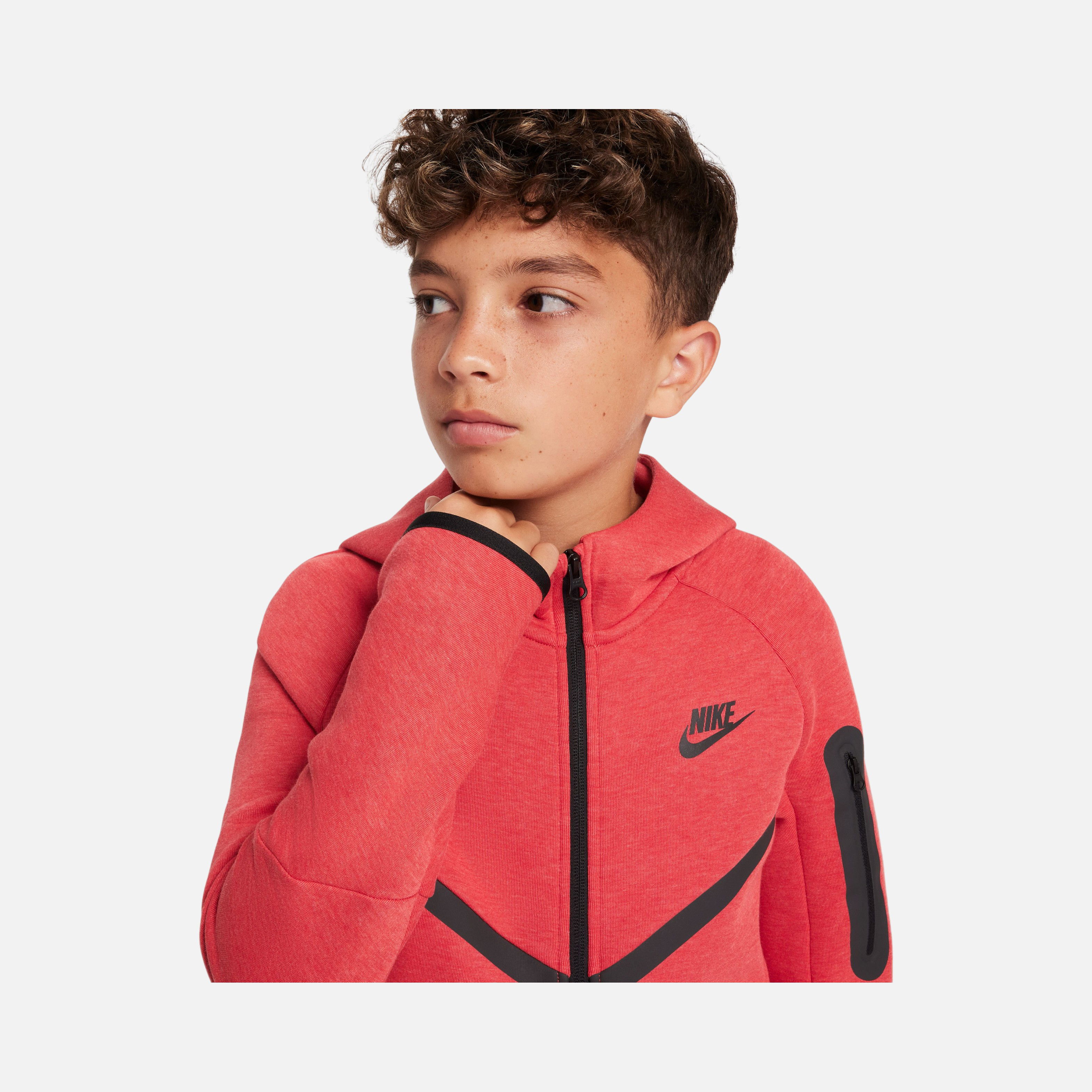 Nike Sportswear Smooth Tech Fleece Full-Zip Hooded Çocuk Sweatshirt
