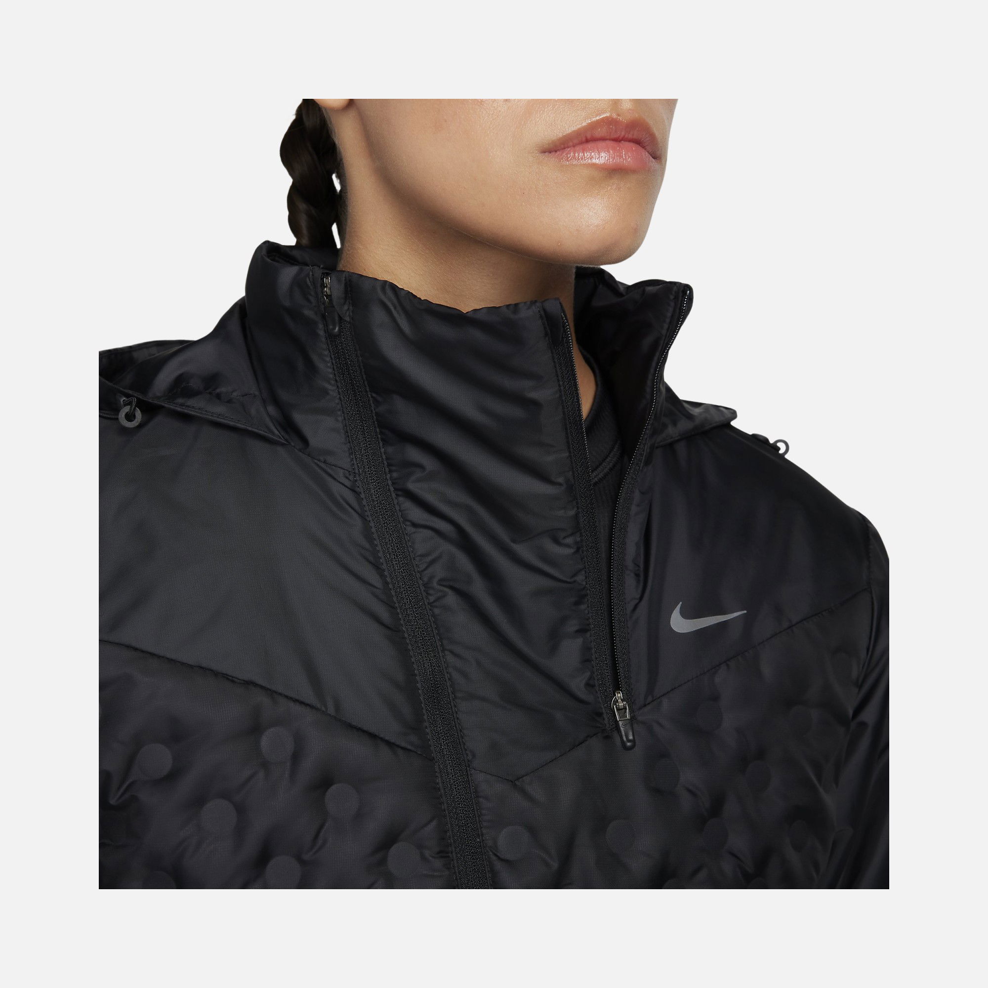 Nike Therma-Fit ADV Repel AeroLoft Running Full-Zip Hoodie Kadın Ceket