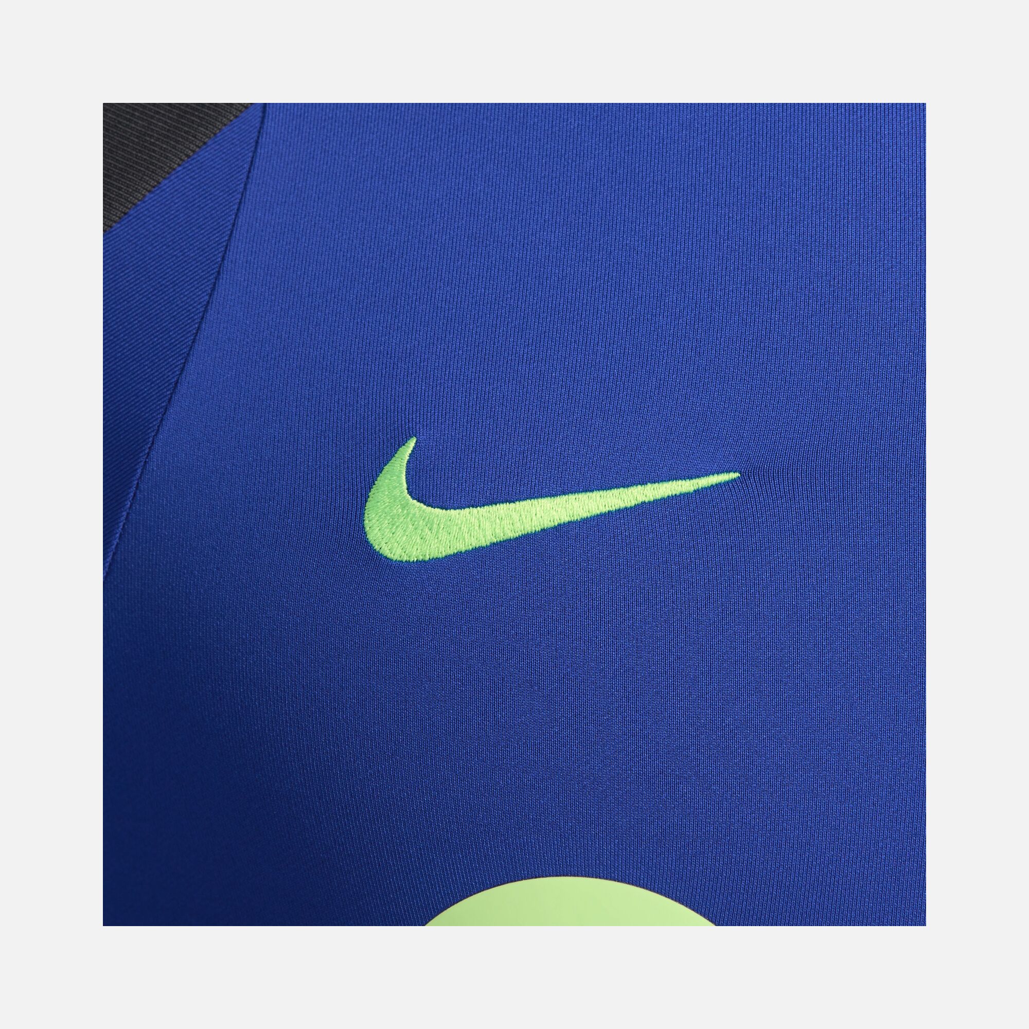 Nike FC Barcelona Strike Third Dri-Fit Soccer Drill 1/4-Zip Long-Sleeve Erkek Tişört