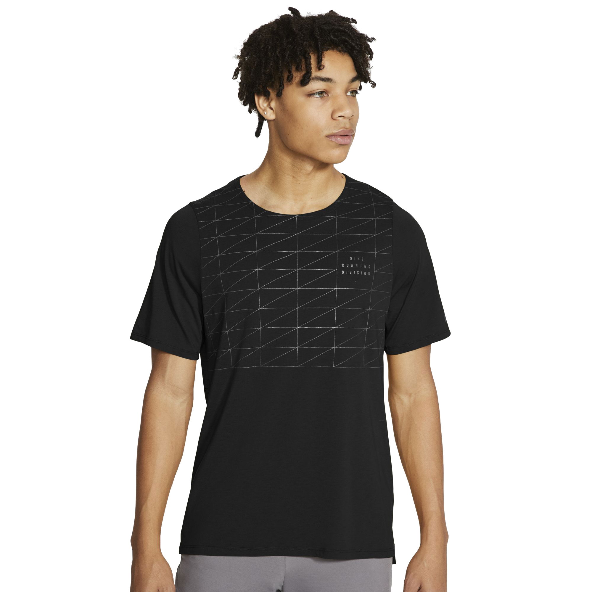 Nike Rise 365 Run Division Flash Short-Sleeve Erkek Tişört