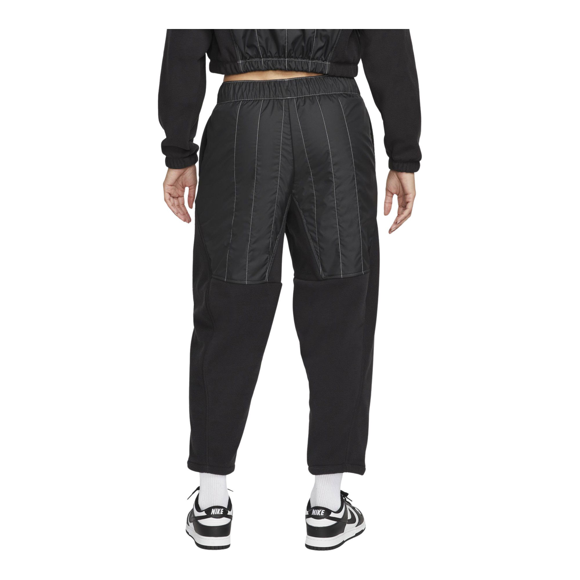 Nike Sportswear Swoosh Curve Plush Graphic High-Rise Kadın Eşofman Altı