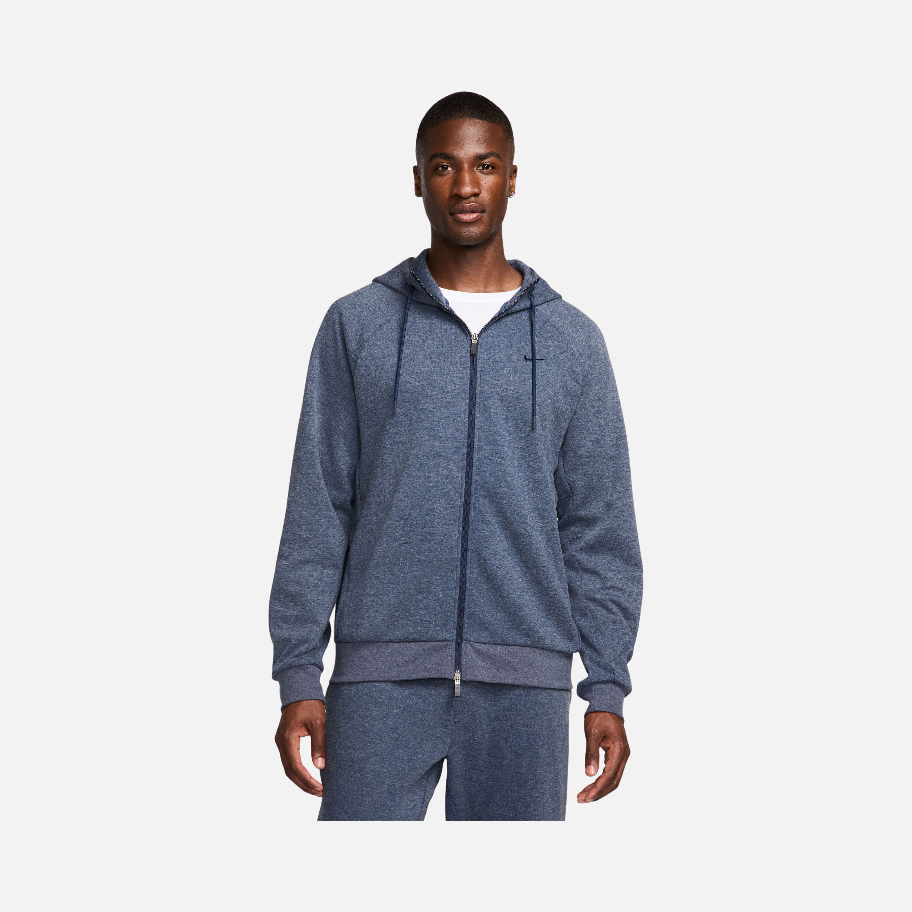 Nike Primary Dri-Fit UV Versatile Full-Zip Hoodie Erkek Sweatshirt