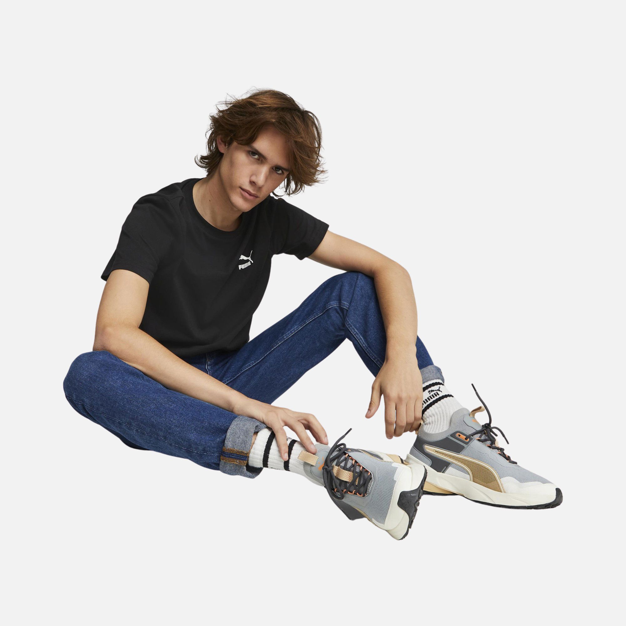 Puma Sportswear Classics Small Logo Short-Sleeve Erkek Tişört