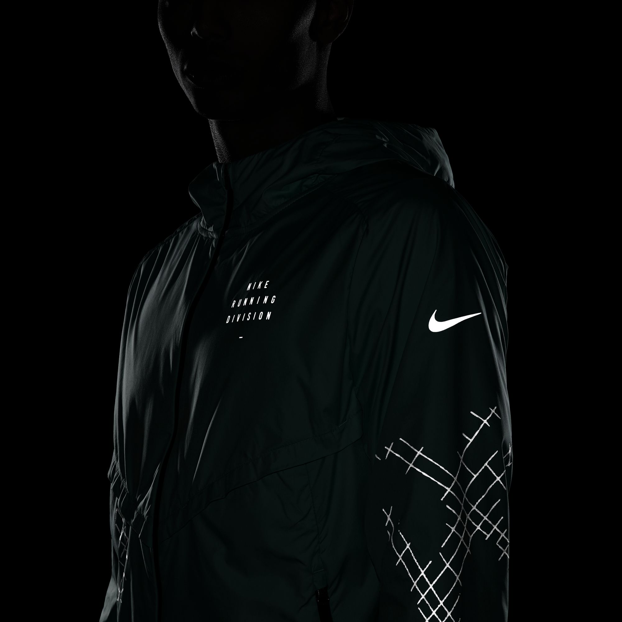 Nike Storm-Fit Run Division Flash Running Full-Zip Hoodie Erkek Ceket
