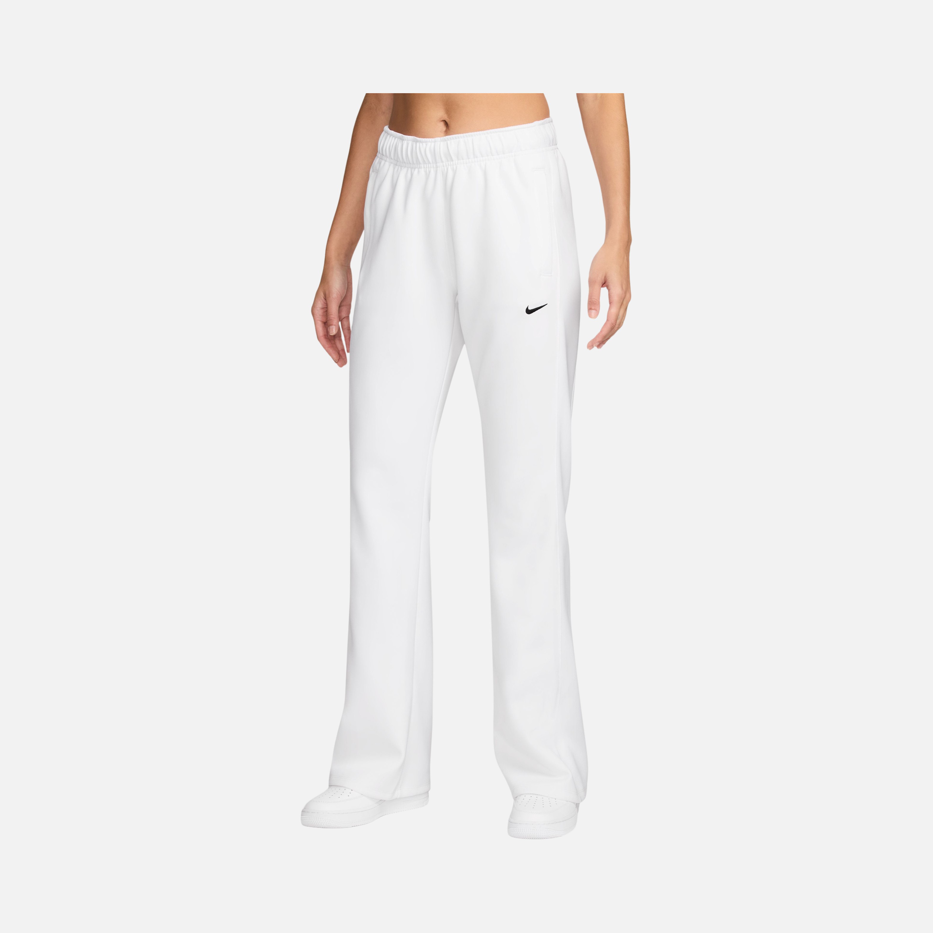 Nike Sportswear Essentials Windrunner Mid-Rise Slim Poly Knit Kadın Eşofman Altı