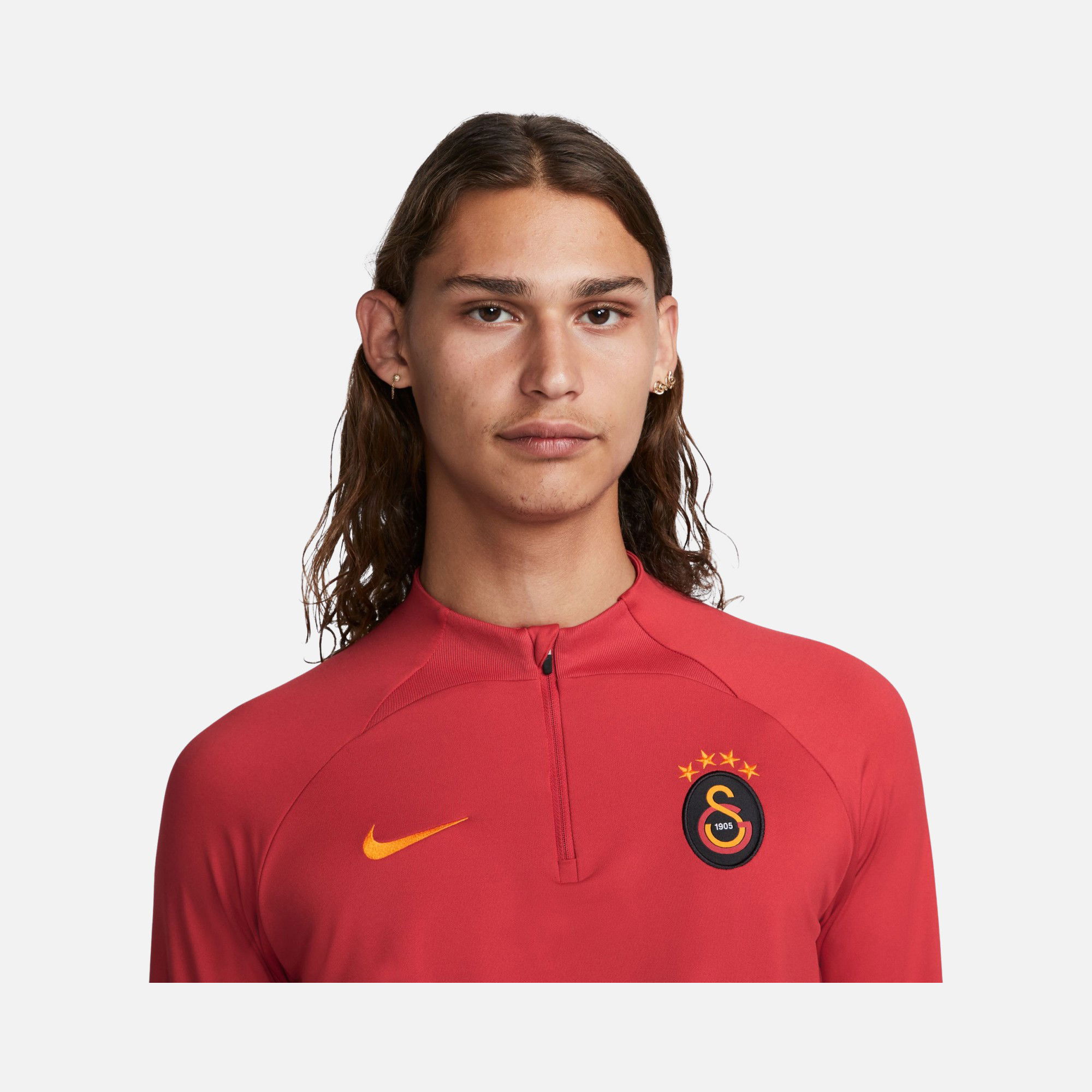 Nike Galatasaray Dri-Fit Strike Drill Top Long-Sleeve Erkek Tişört