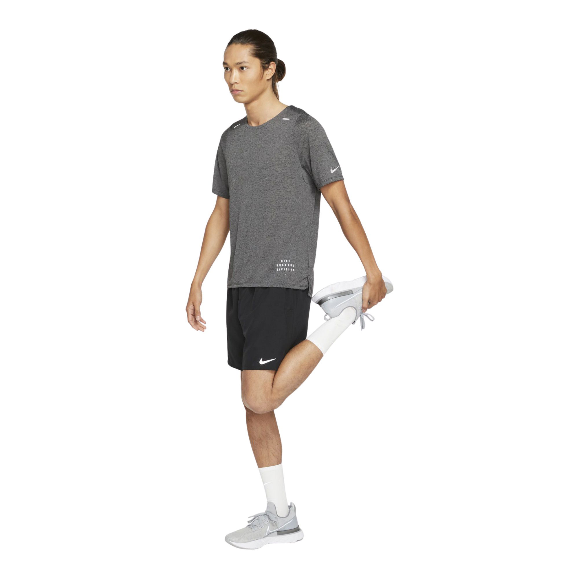 Nike Rise 365 Run Division Short-Sleeve Running Top Erkek Tişört