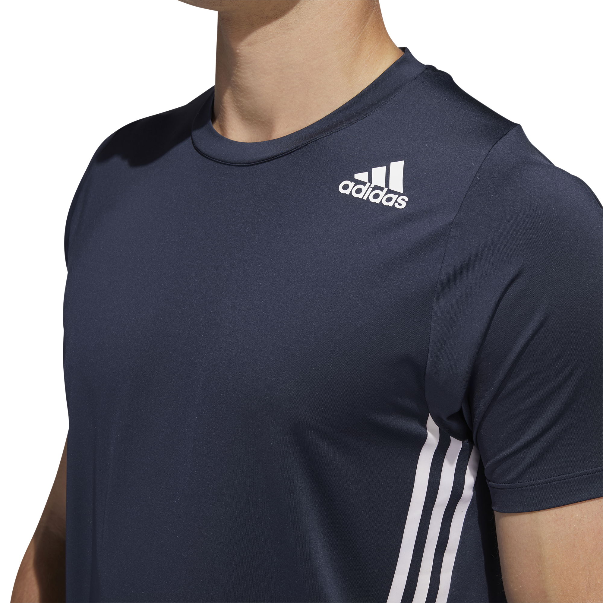 adidas FreeLift 3-Stripes Erkek Tişört