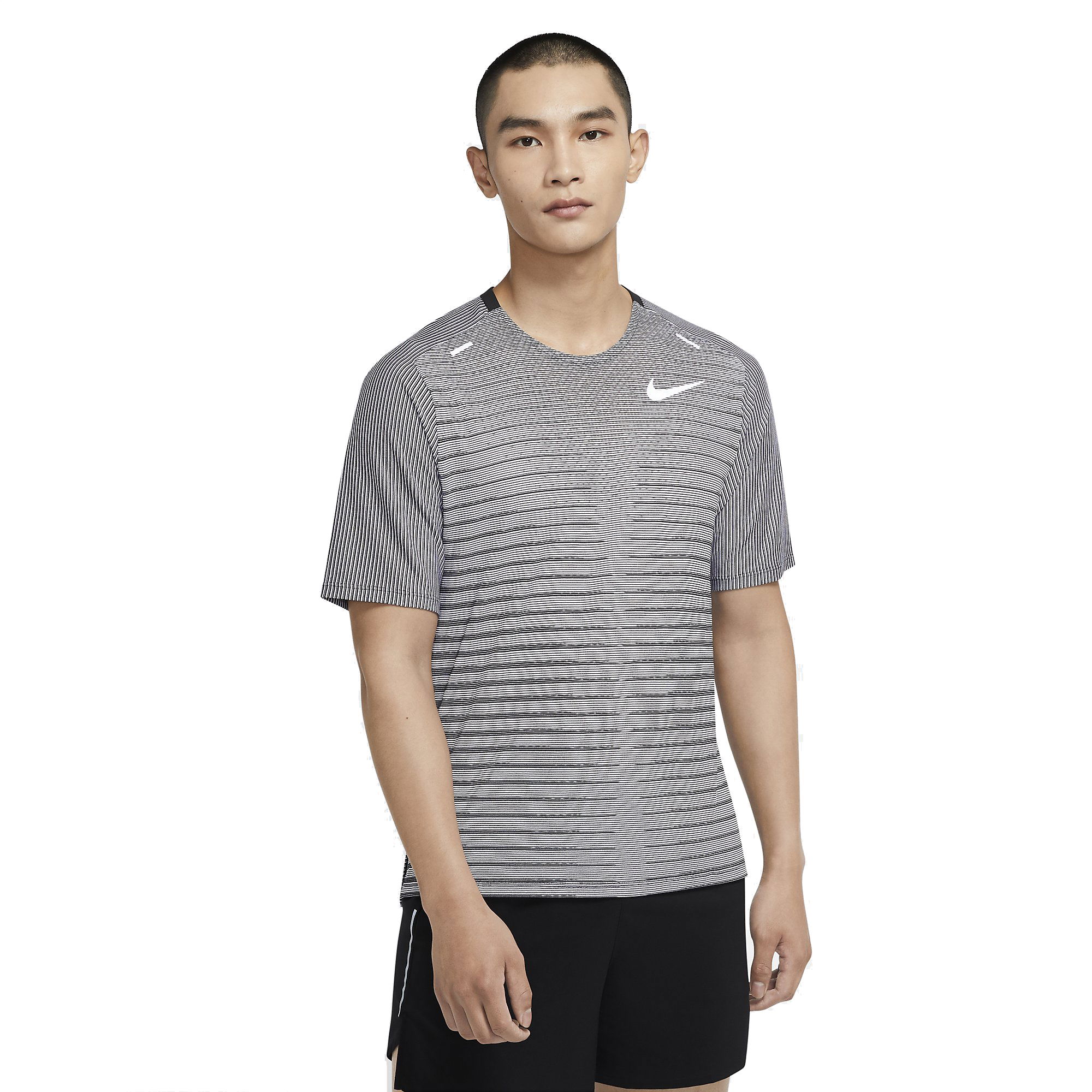 Nike TechKnit Future Fast Running Short-Sleeve Erkek Tişört
