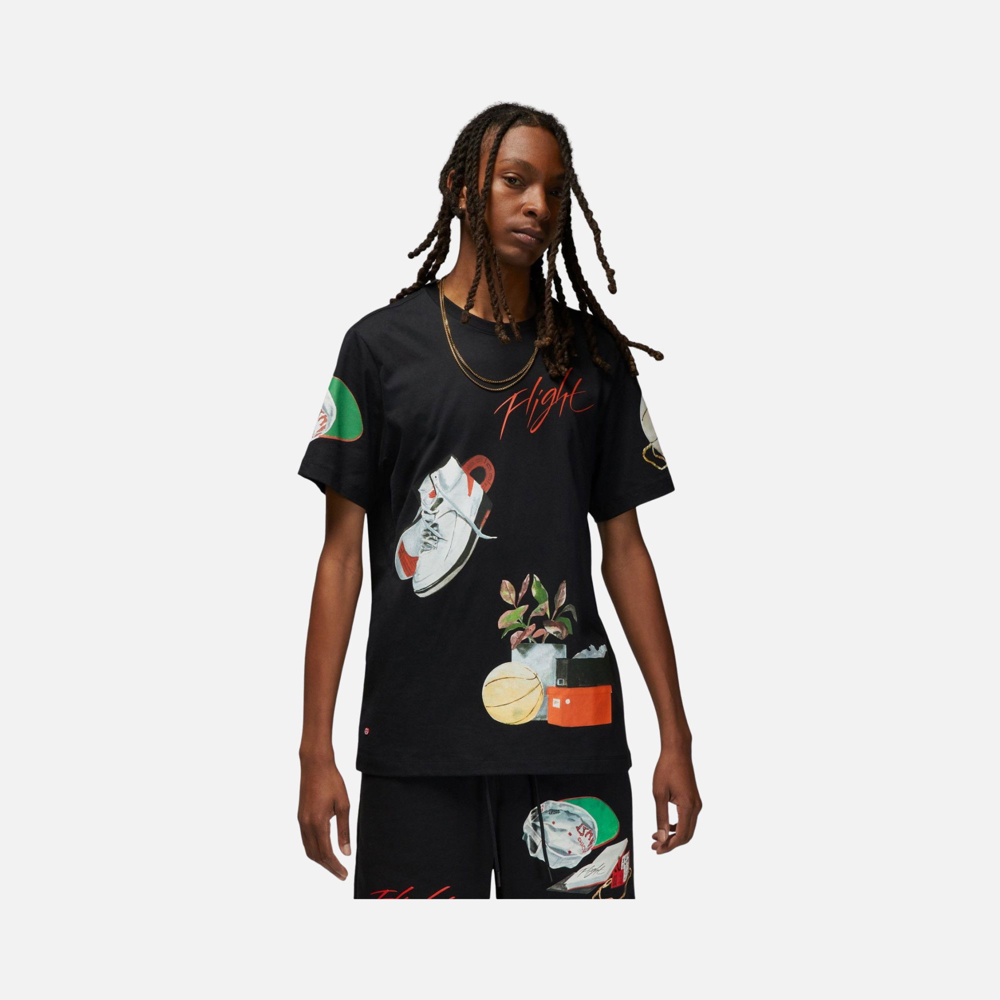 Nike Jordan Flight Artist Graphics Short-Sleeve Erkek Tişört