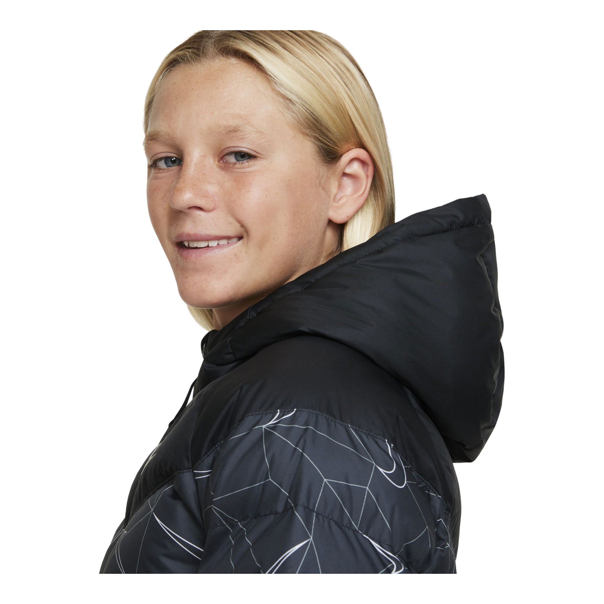 Nike Sportswear Synthetic-Fill Full-Zip Hoodie (Boys') Çocuk Mont