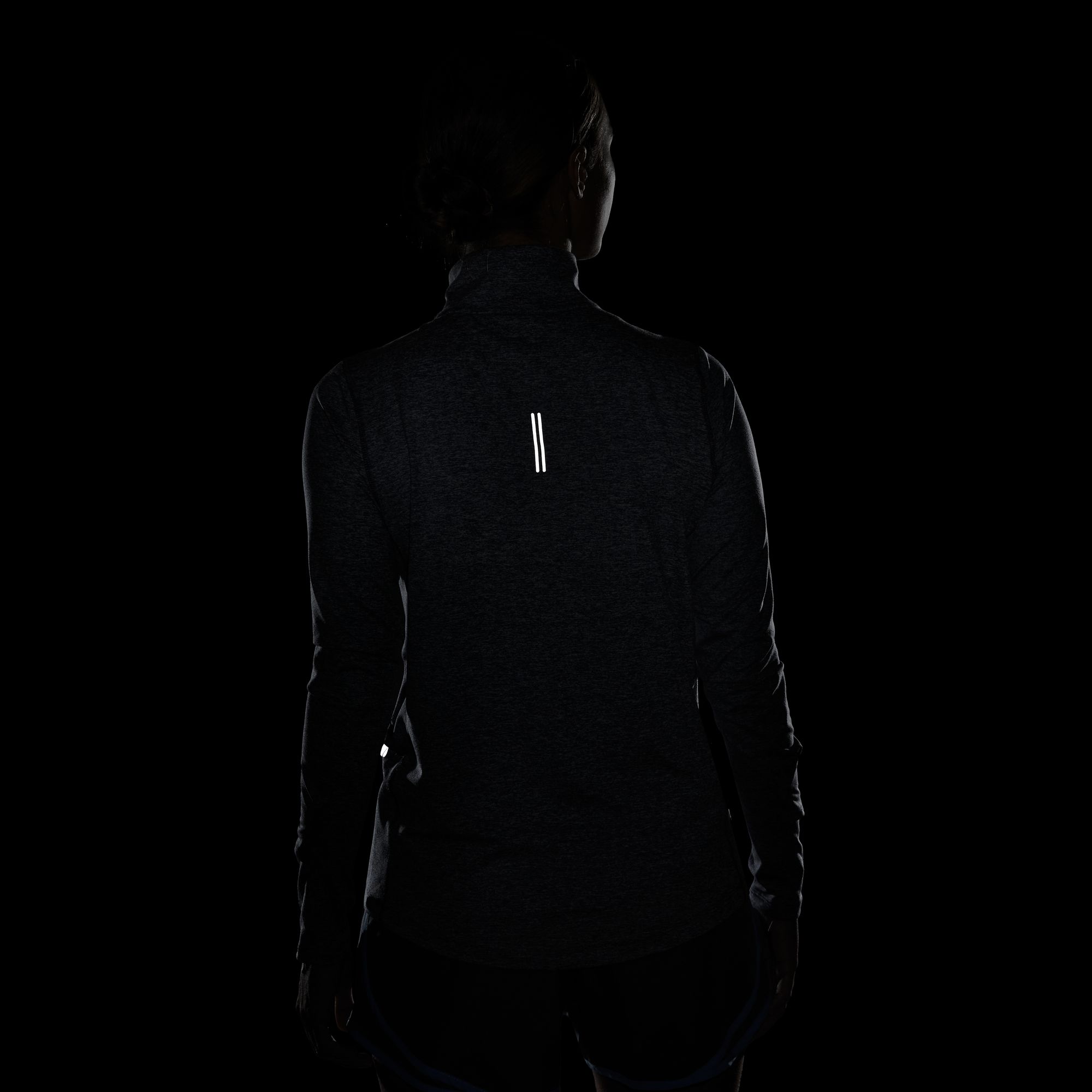 Nike Element 1/2-Zip Running Long-Sleeve Kadın Tişört