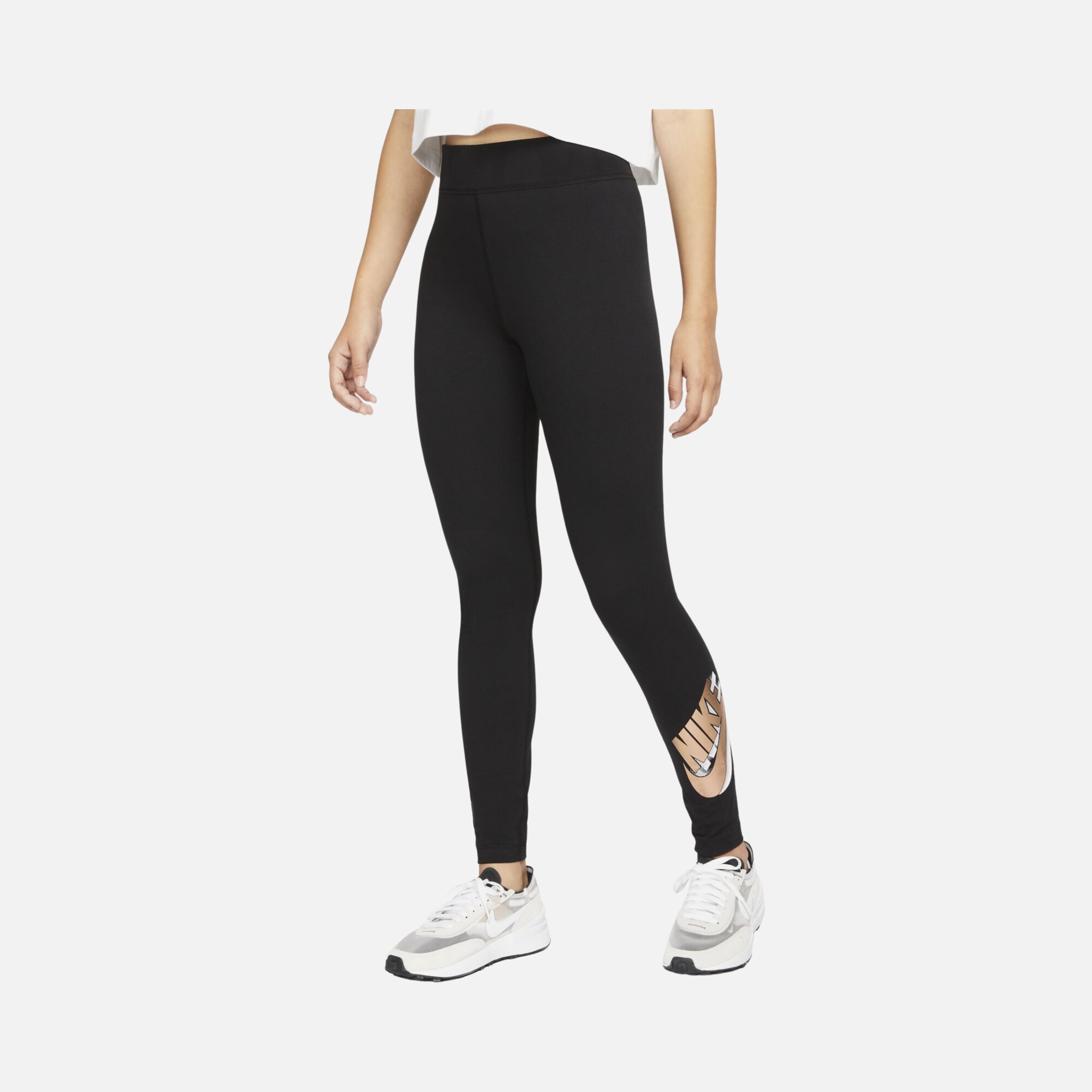 Nike Sportswear Essential High-Waisted Printed Kadın Tayt