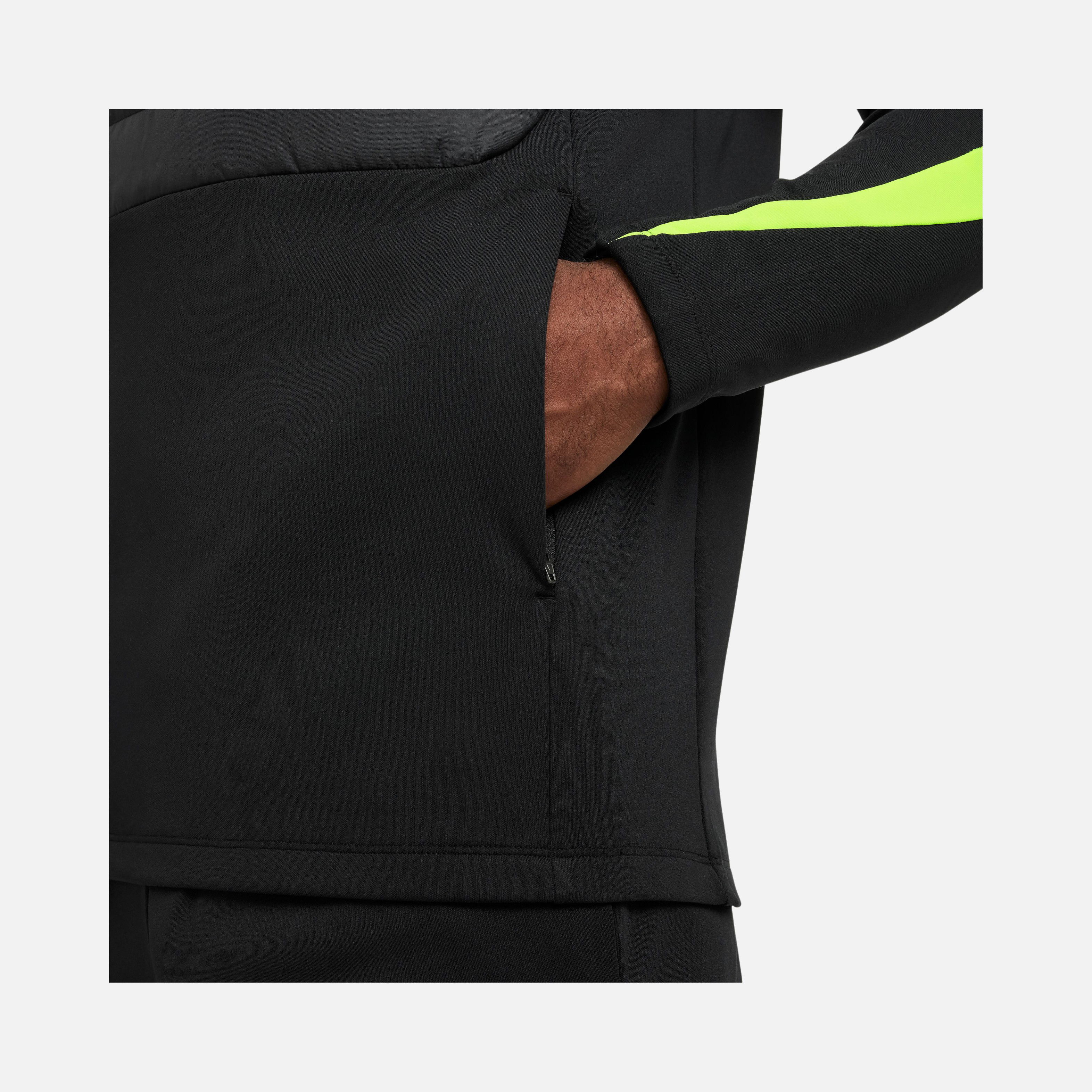 Nike Academy Winter Warrior Therma-Fit 1/2-Zip Soccer Erkek Sweatshirt