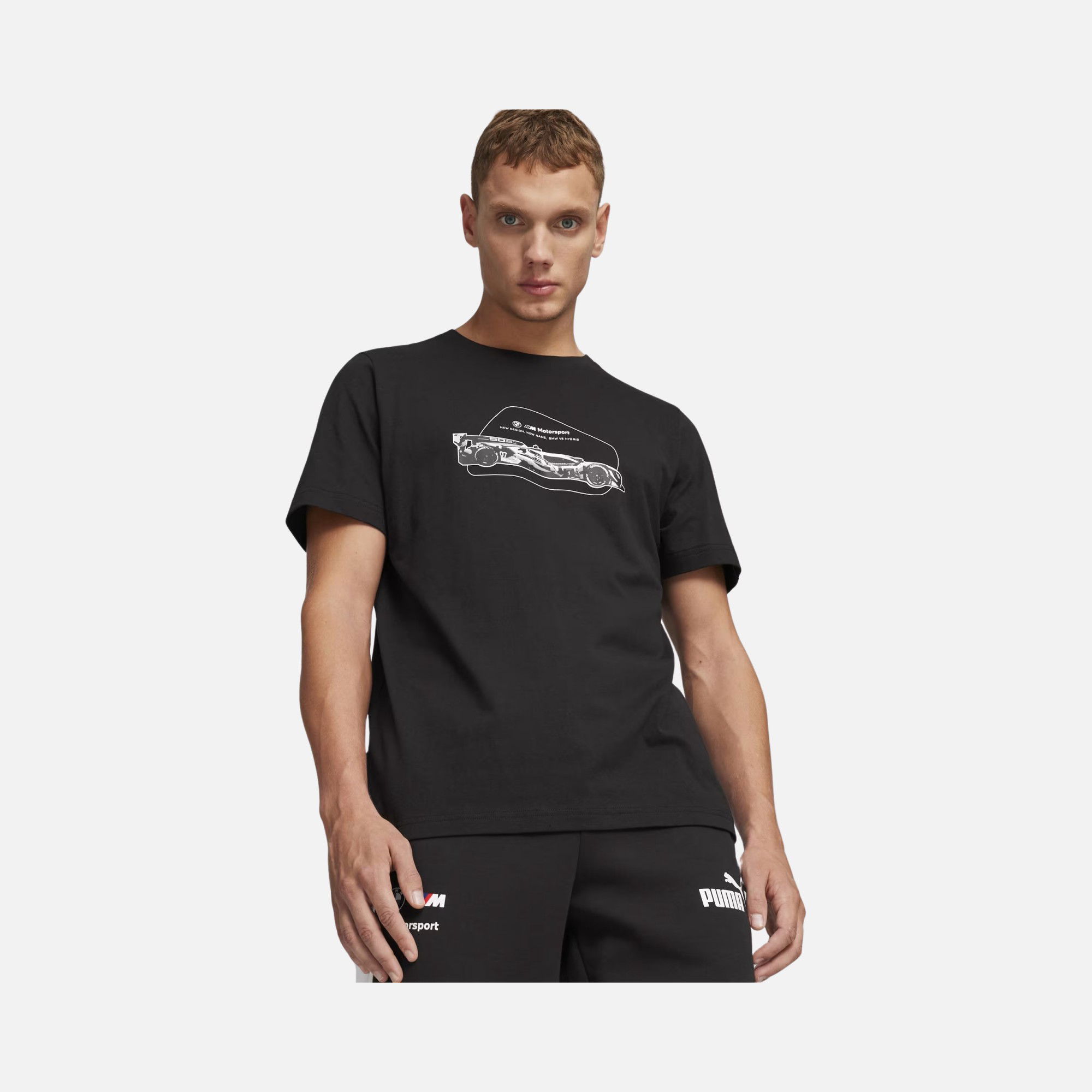 Puma Sportswear BMW M Motorsport Graphic Short-Sleeve Erkek Tişört