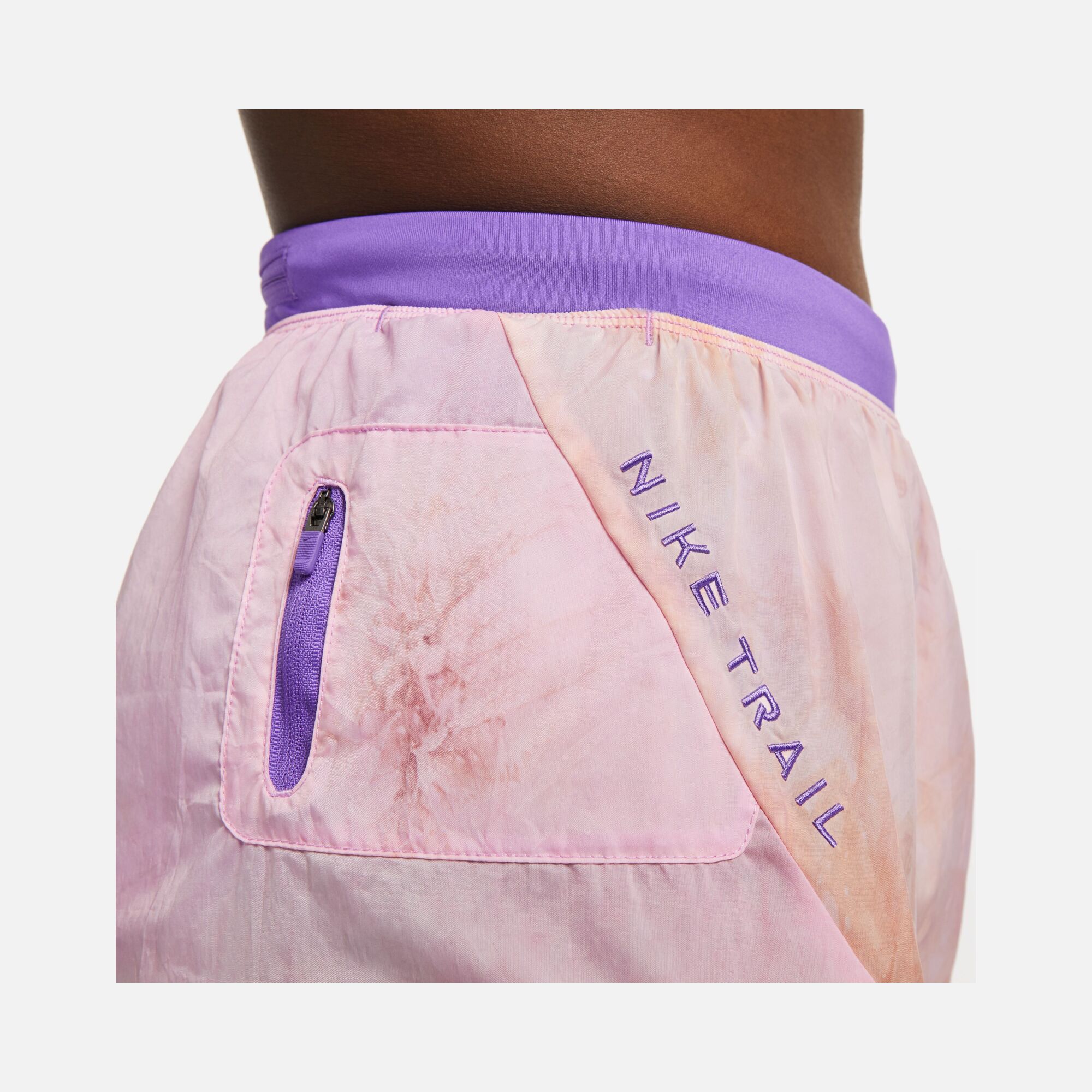 Nike Dri-Fit Repel Mid-Rise 3" Brief-Lined Trail Running Kadın Şort