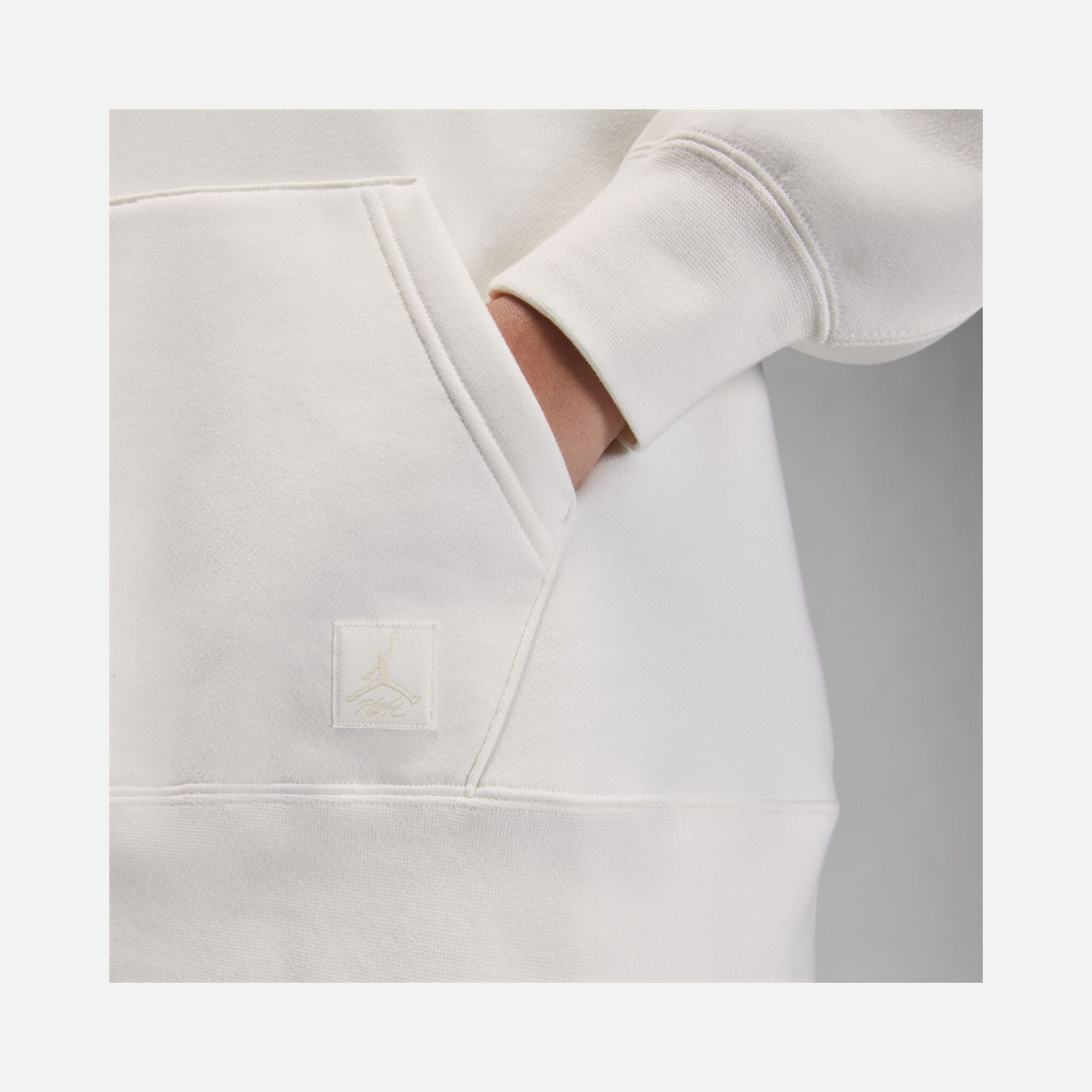 Nike Jordan Flight Fleece Oversized Pullover Hoodie Kadın Sweatshirt