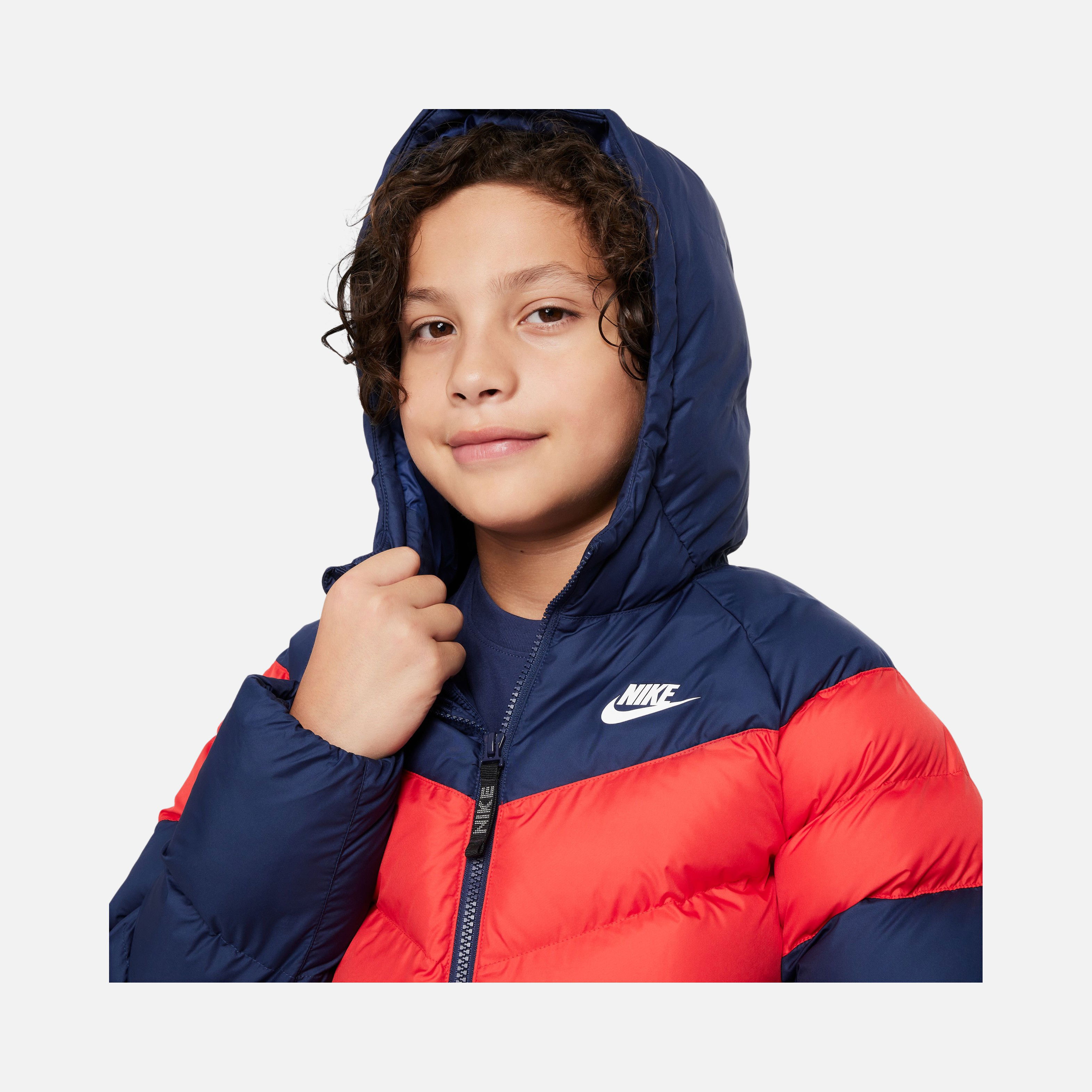 Nike Sportswear Synthetic Fill Full-Zip Hoodie Çocuk Mont