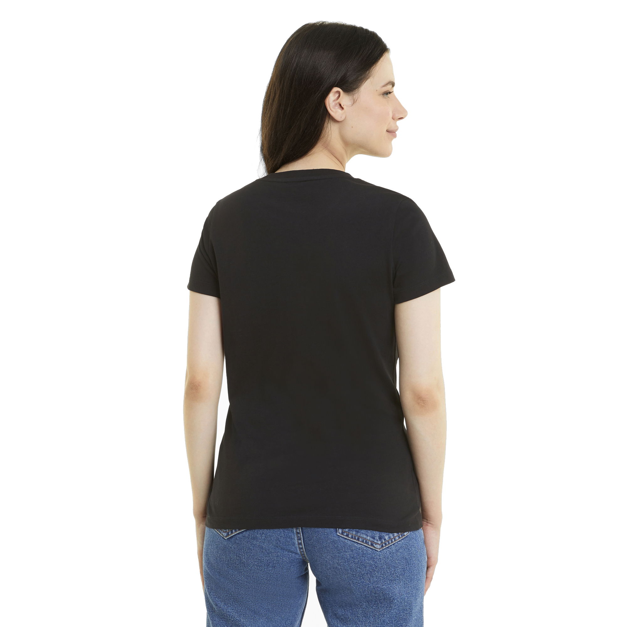 Puma Classics Metallic Logo SS21 Short-Sleeve Kadın Tişört