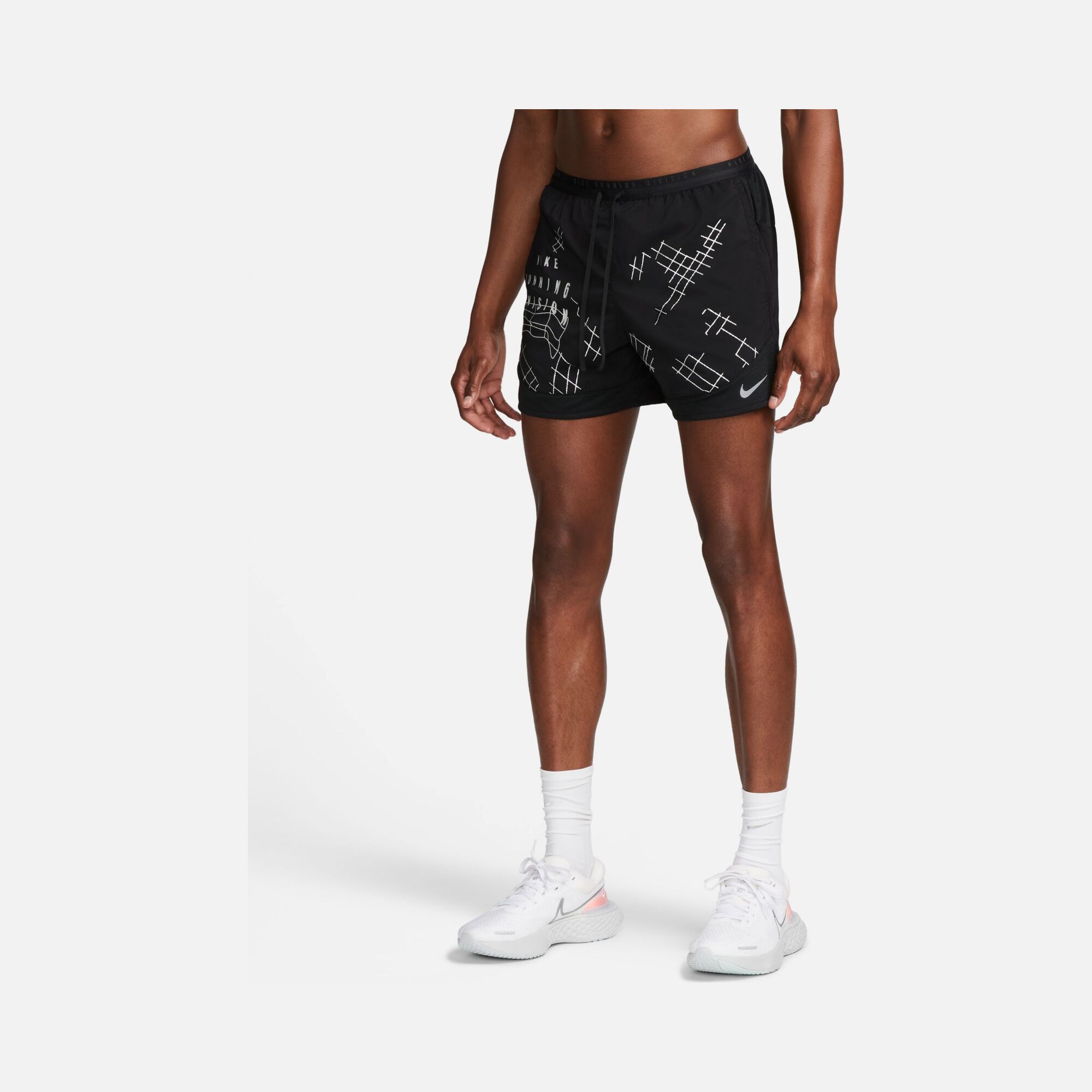 Nike Dri-Fit Stride Run Division 13cm (approx.) Brief-Lined Running Erkek Şort