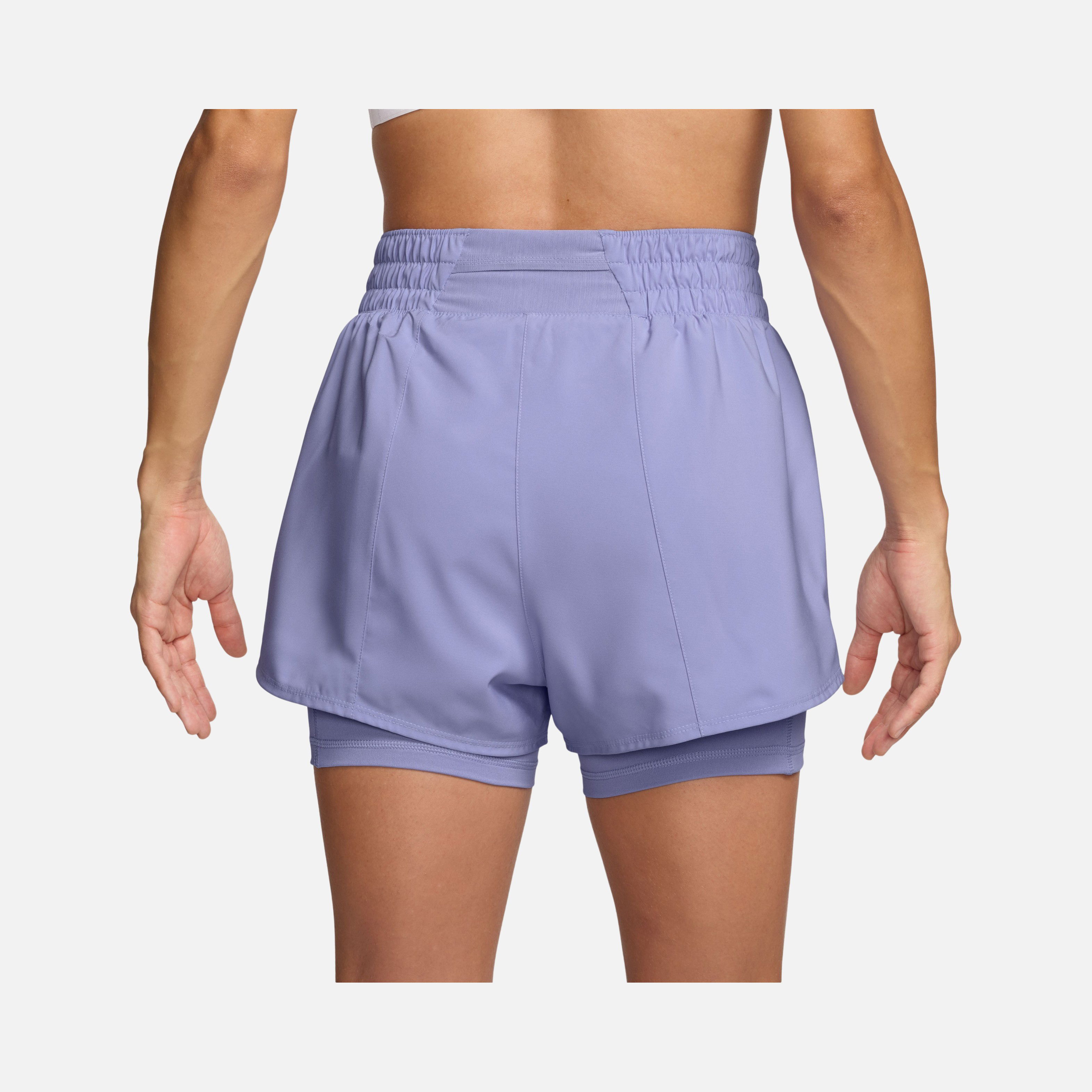 Nike Dri-Fit One High-Waisted 3" 2-in-1 Training Kadın Şort