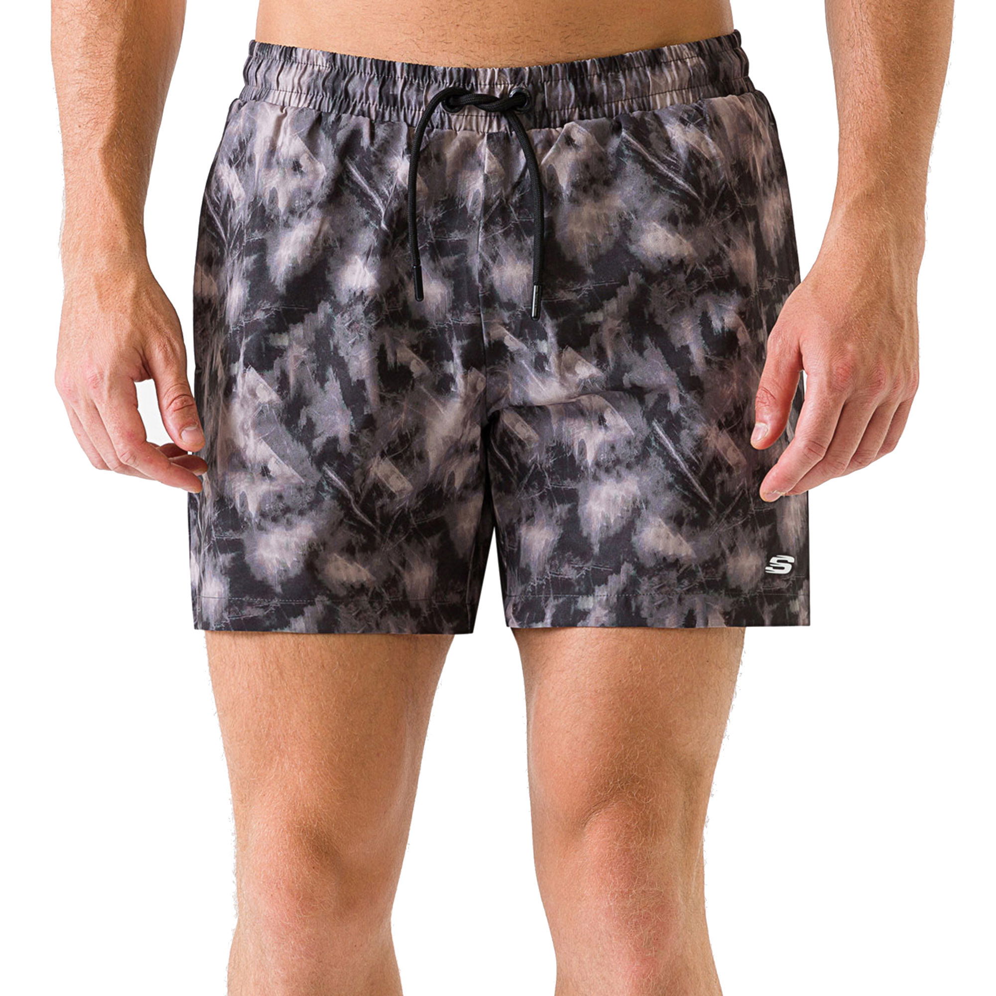 Skechers Brush Print Erkek Şort Mayo