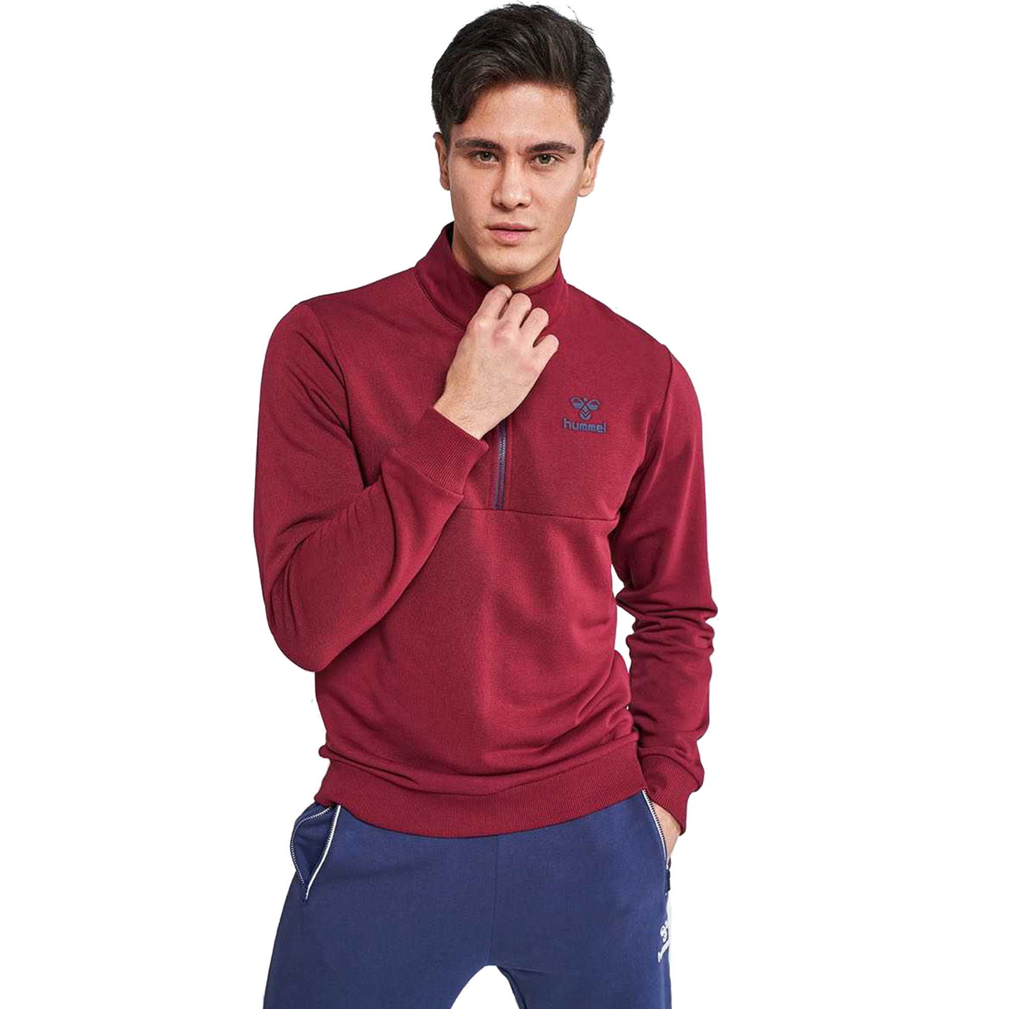 Hummel Narkis Half-Zip Erkek Sweatshirt