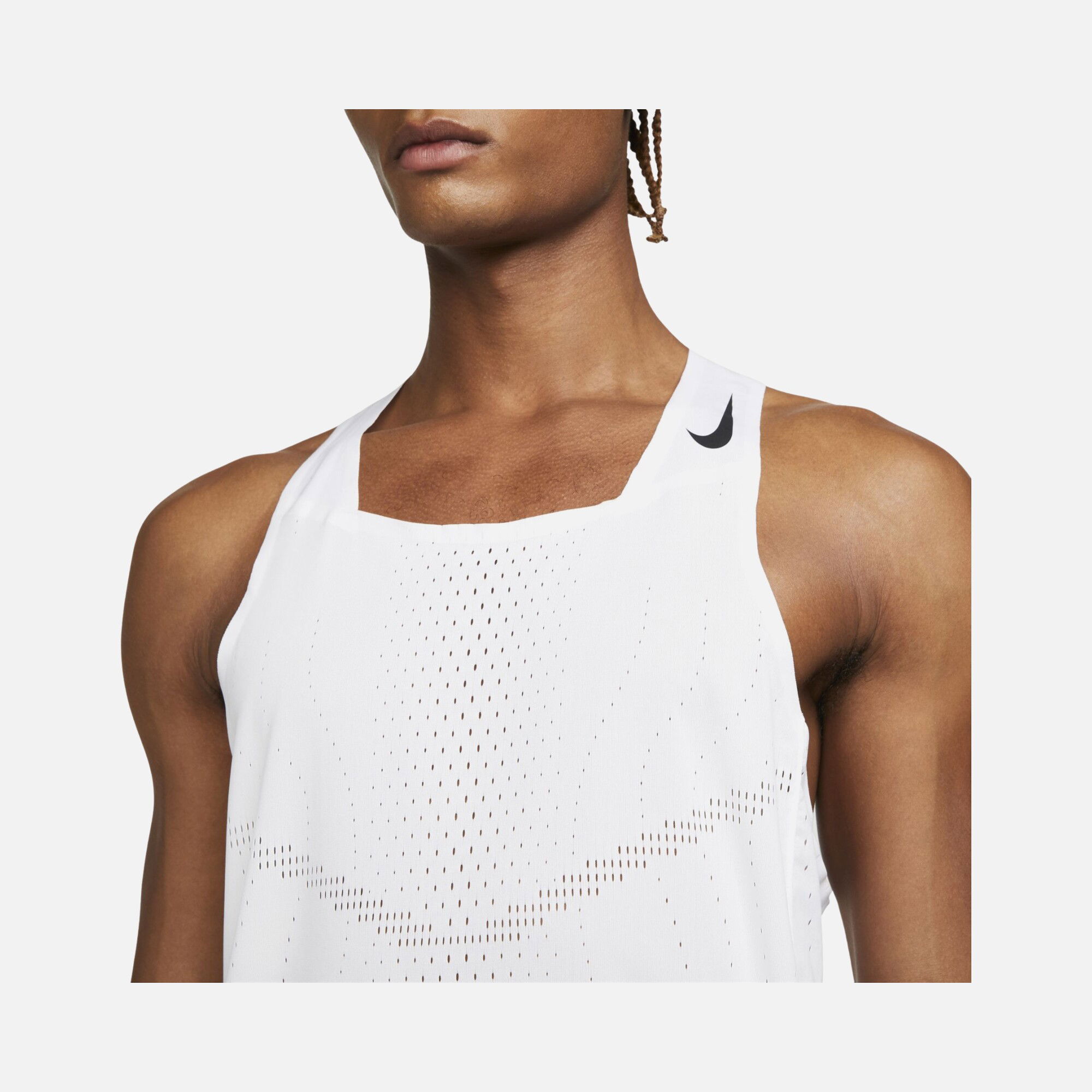 Nike Dri-Fit ADV AeroSwift Singlet Running Racing Erkek Atlet