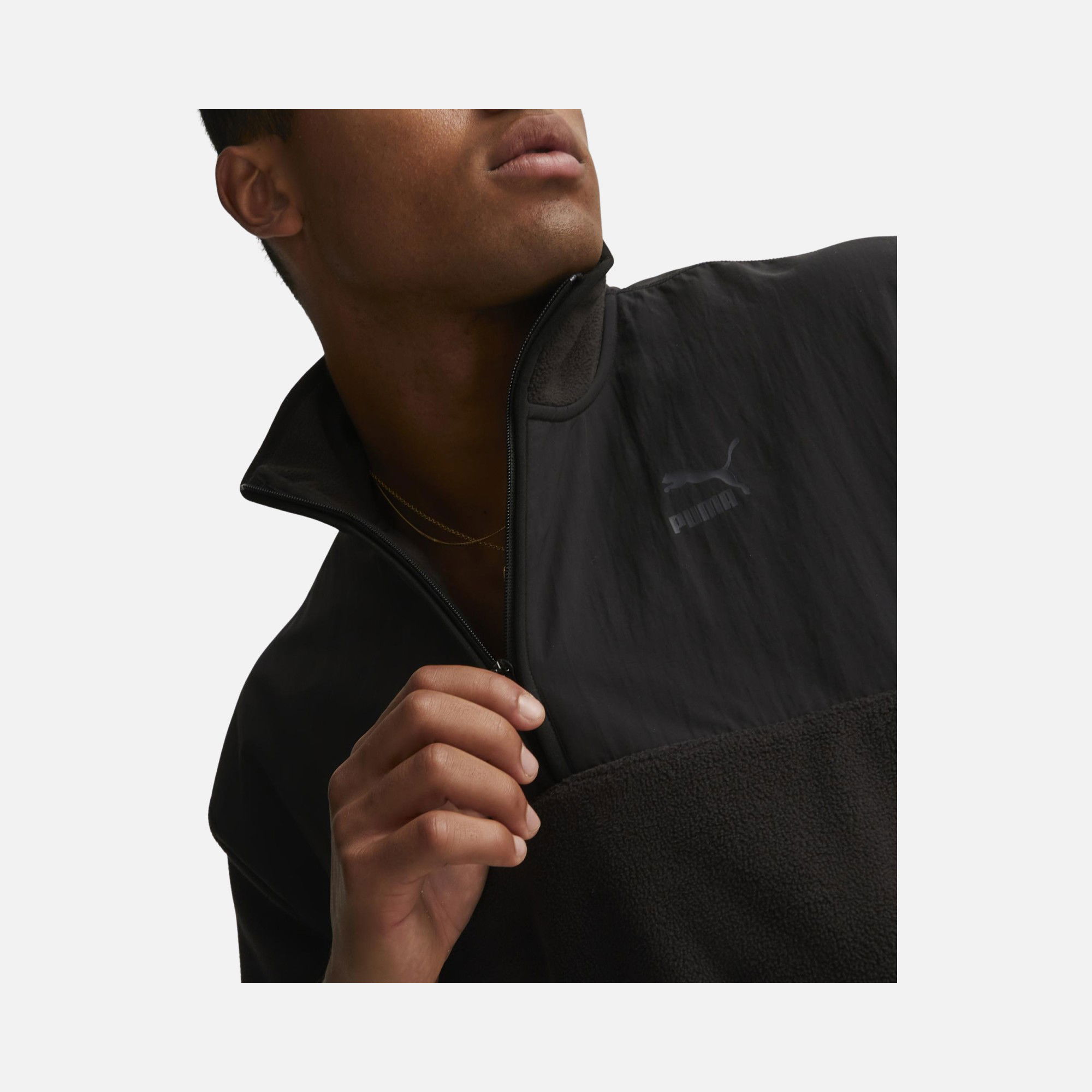 Puma Sportswear Classics Utility Polar Fleece Full-Zip Hoodie Erkek Sweatshirt