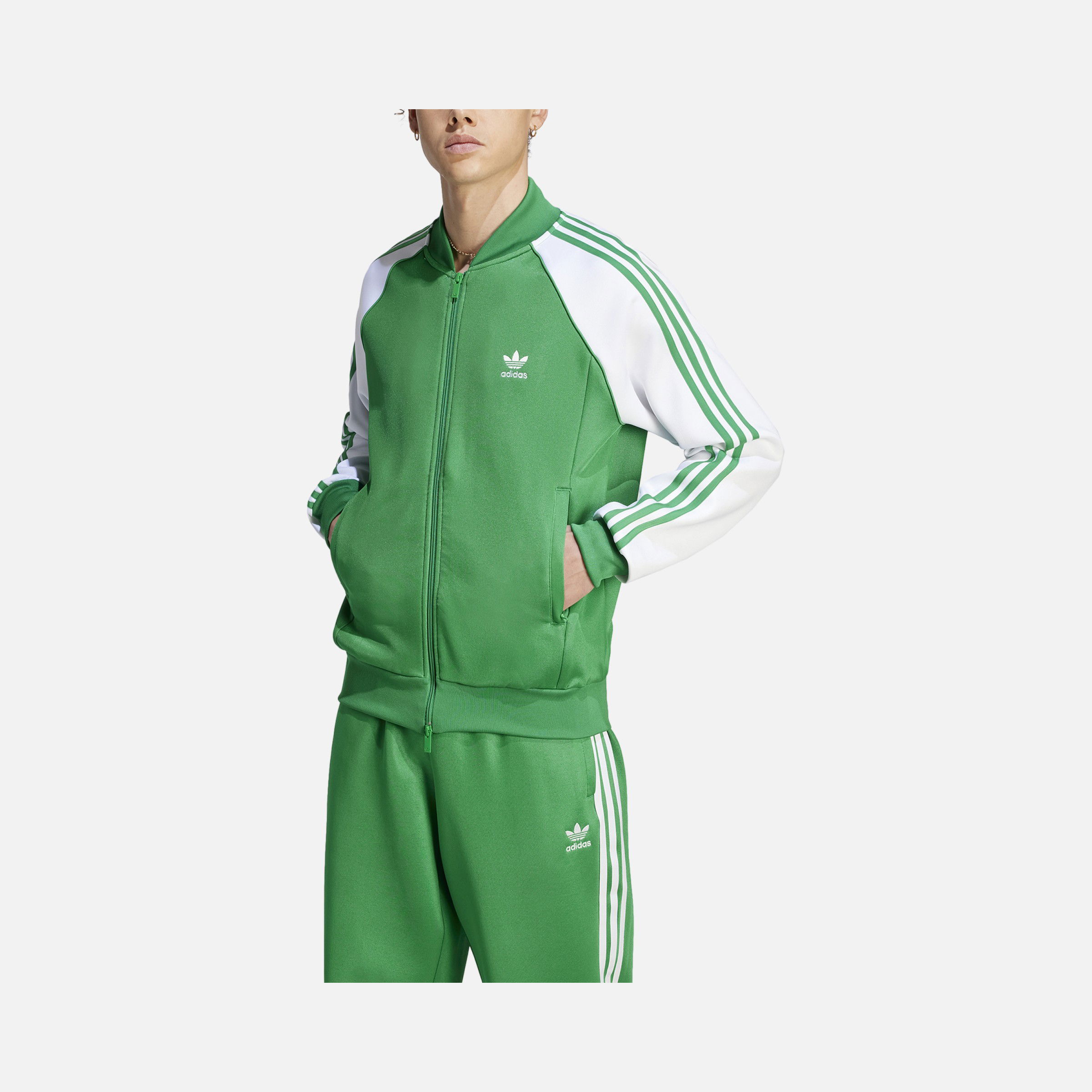 adidas Sportswear Adicolor Classics+ SST 3-Stripes Full-Zip Hoodie Erkek Ceket