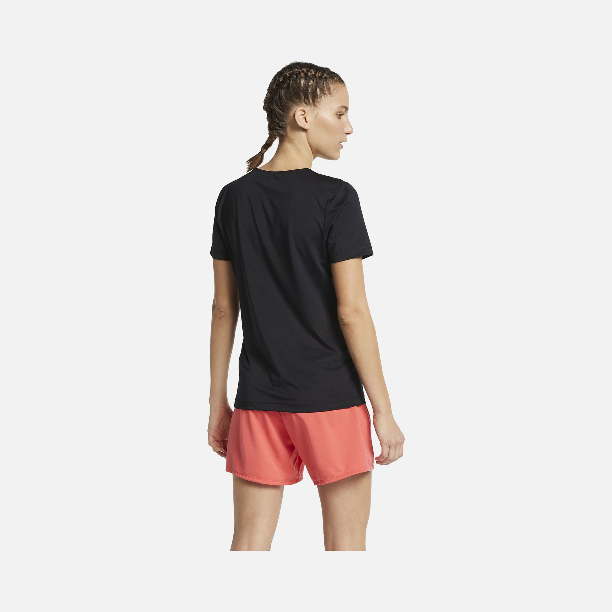 Nike Pro Short-Sleeve Mesh Training Top Kadın Tişört