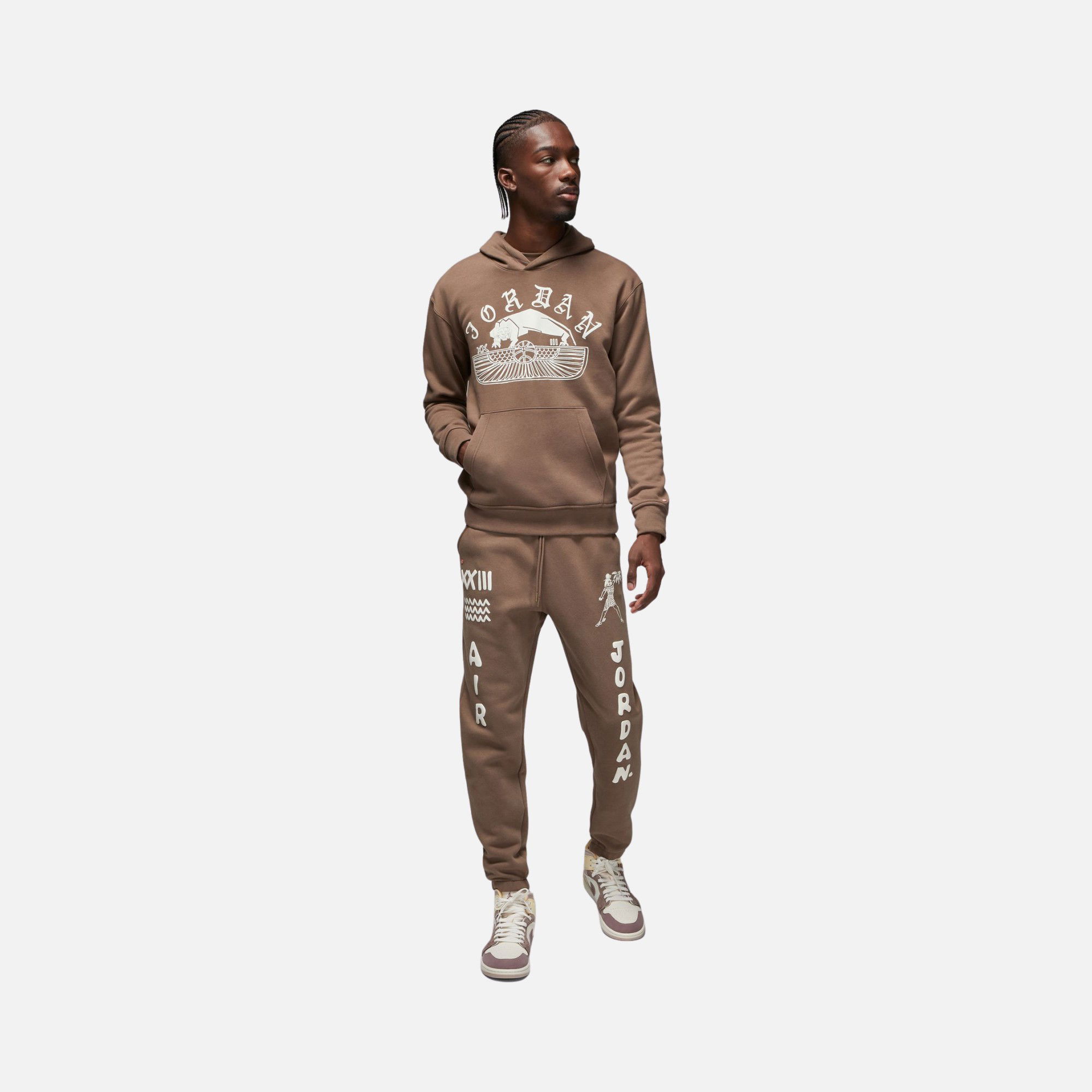 Nike Jordan Artist Series Fleece Pullover Hoodie Erkek Sweatshirt