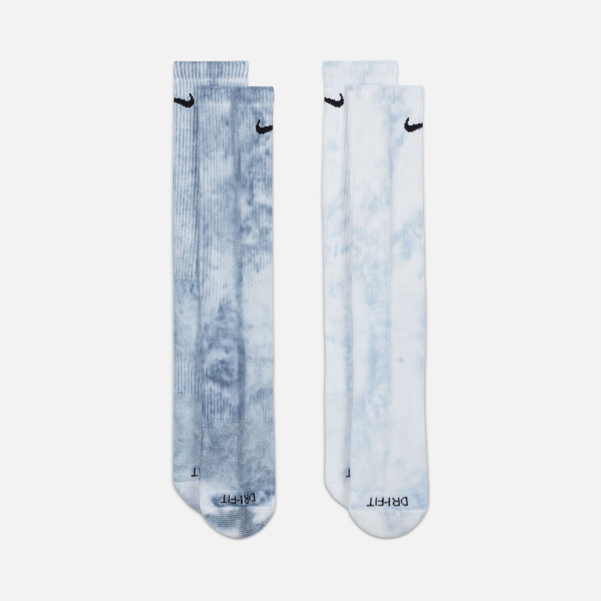 Nike Everyday Plus Cushioned Tie-Dye Crew (2 Pairs) Unisex Çorap