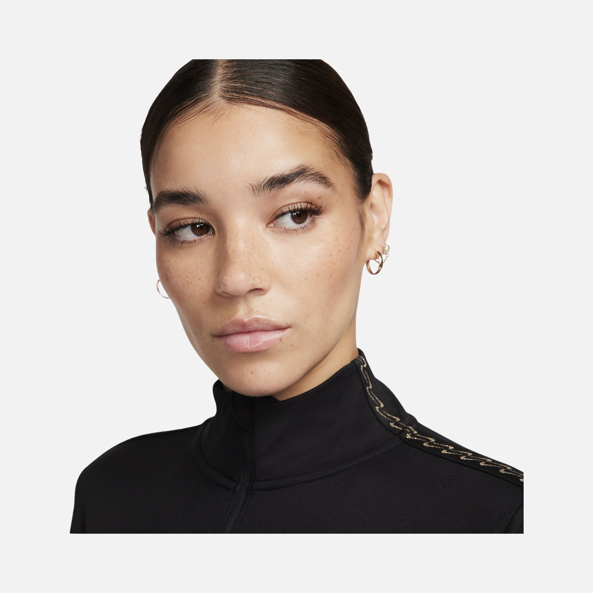 Nike Therma-Fit One 1/4-Zip Training Long-Sleeve Kadın Tişört