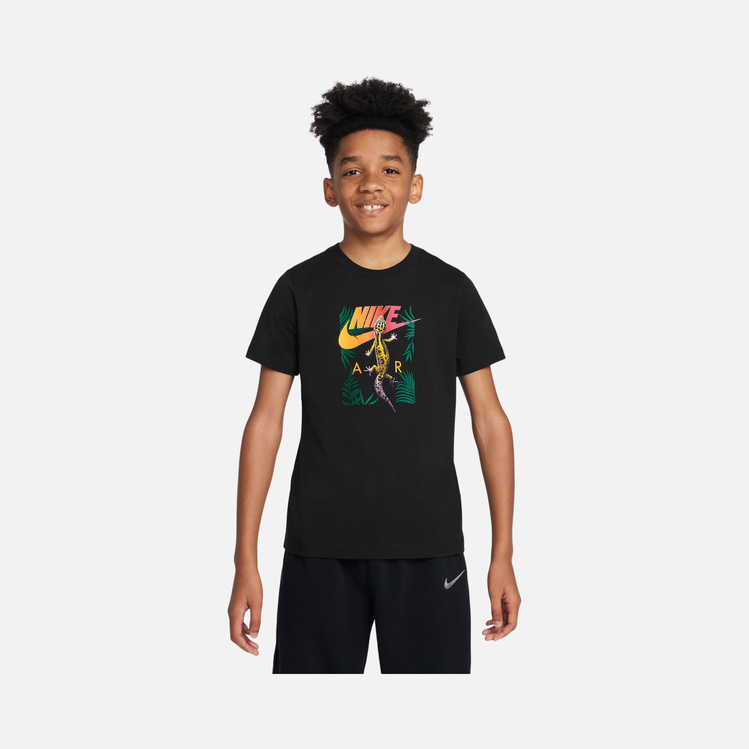 Nike Sportswear Create 1.2 Gecko Short-Sleeve Çocuk Tişört