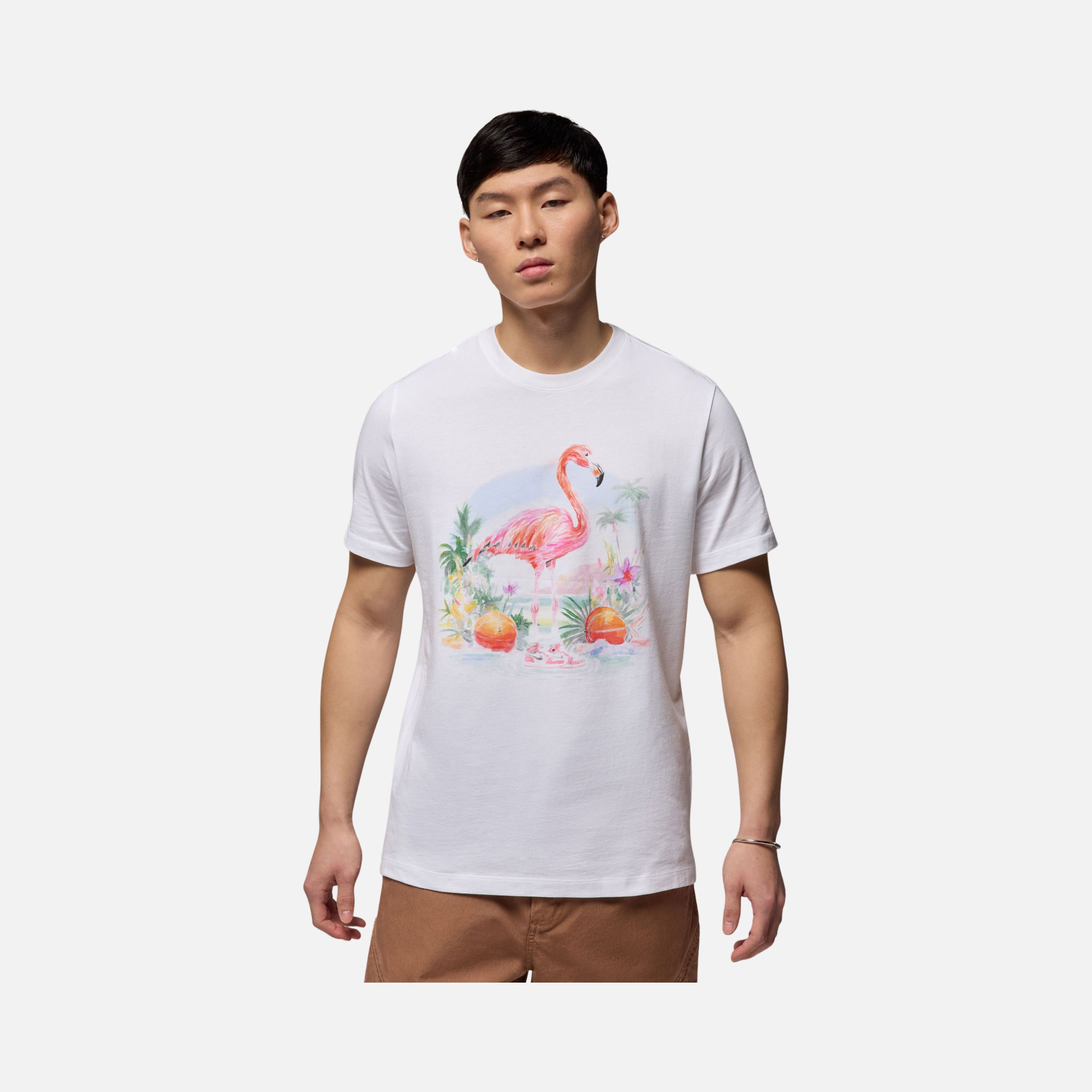 Nike MJ Flt Ess Flamingo Ss Crew Tişört