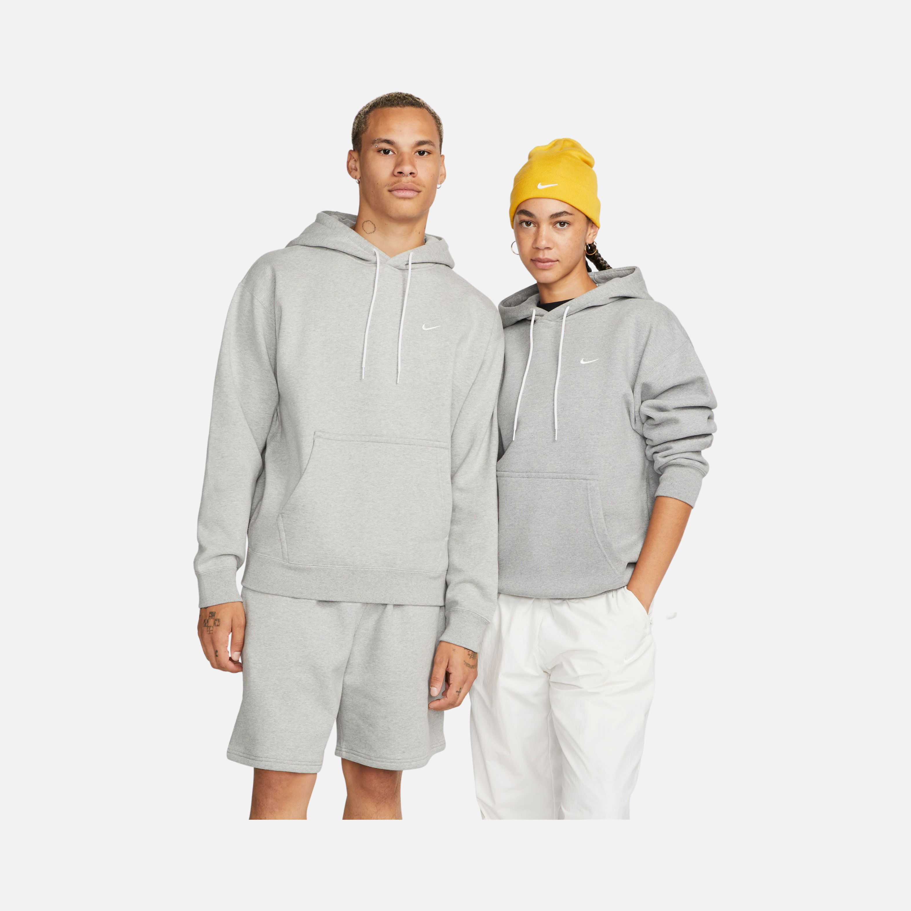 Nike Sportswear Solo Swoosh Fleece Heavyweight Hoodie Erkek Sweatshirt